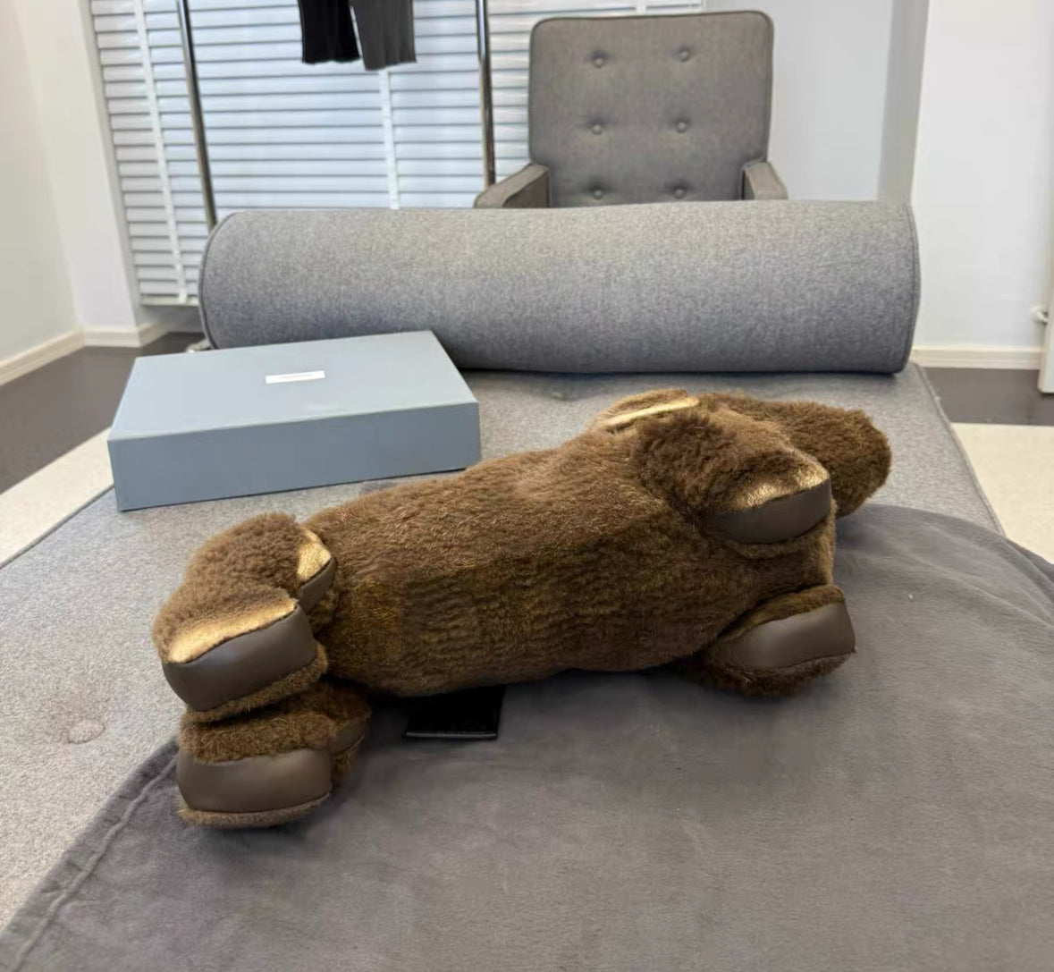 Thom Browne Runway Mink-Trim Puppy Bag (Showpiece)