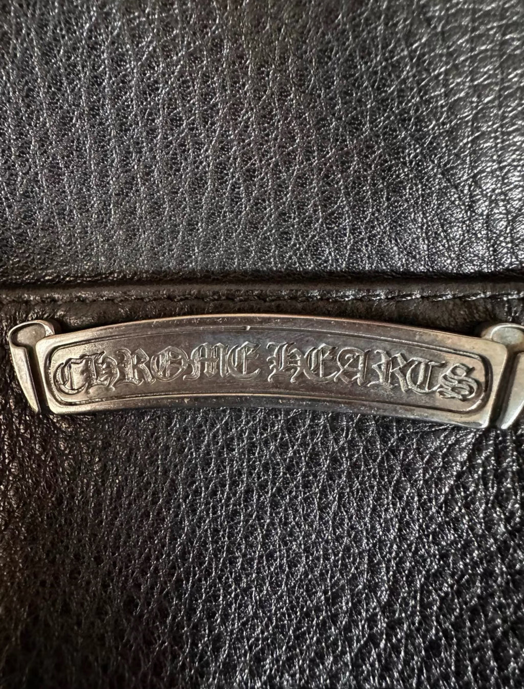 Chrome Hearts Flame Leather Pants