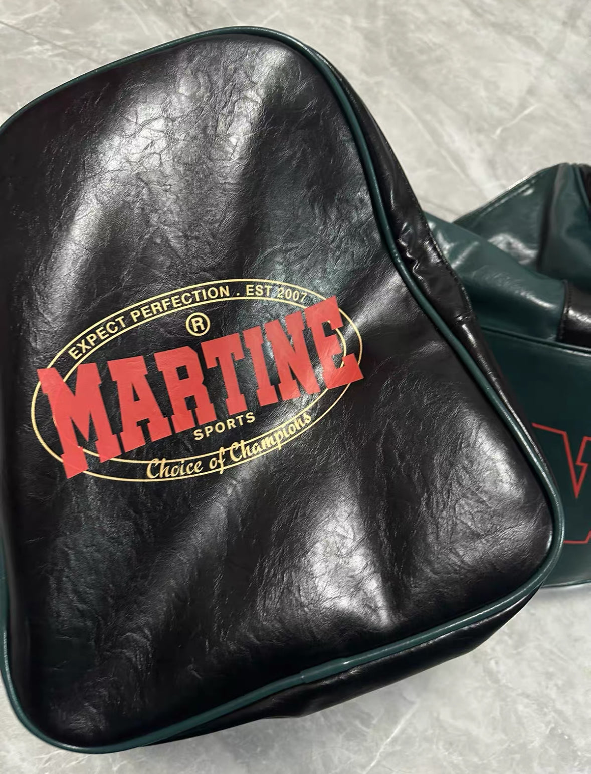 Martine Rose SS25 Vegan Leather Sports Bag