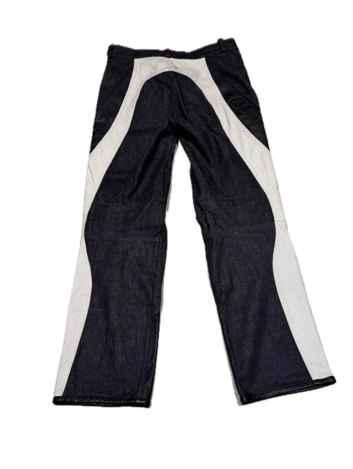 Yohji Y's x Dainese Collaboration 05SS Leather Denim Riding Pants