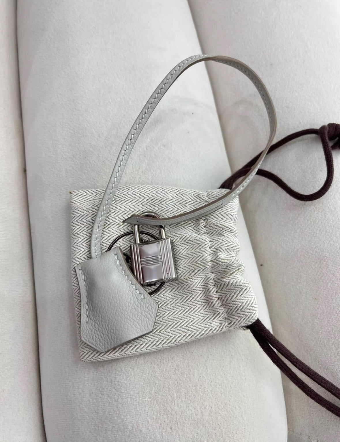 Hermès Bolide 45 Clemence Leather Bag