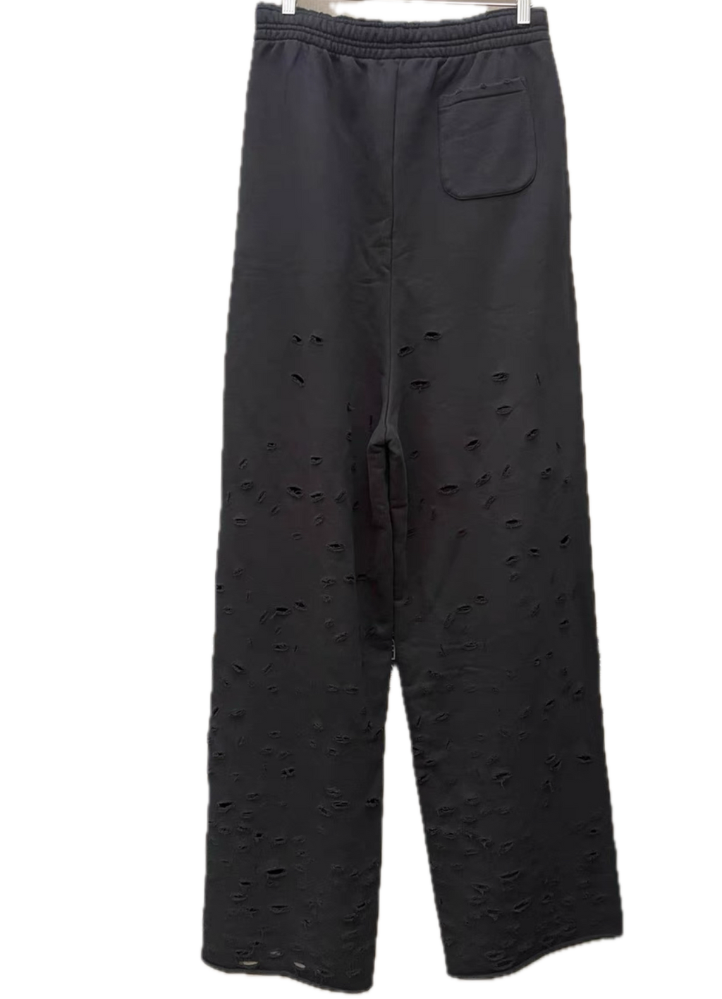Vetements SS23 Distressed Wormhole Wide Trousers