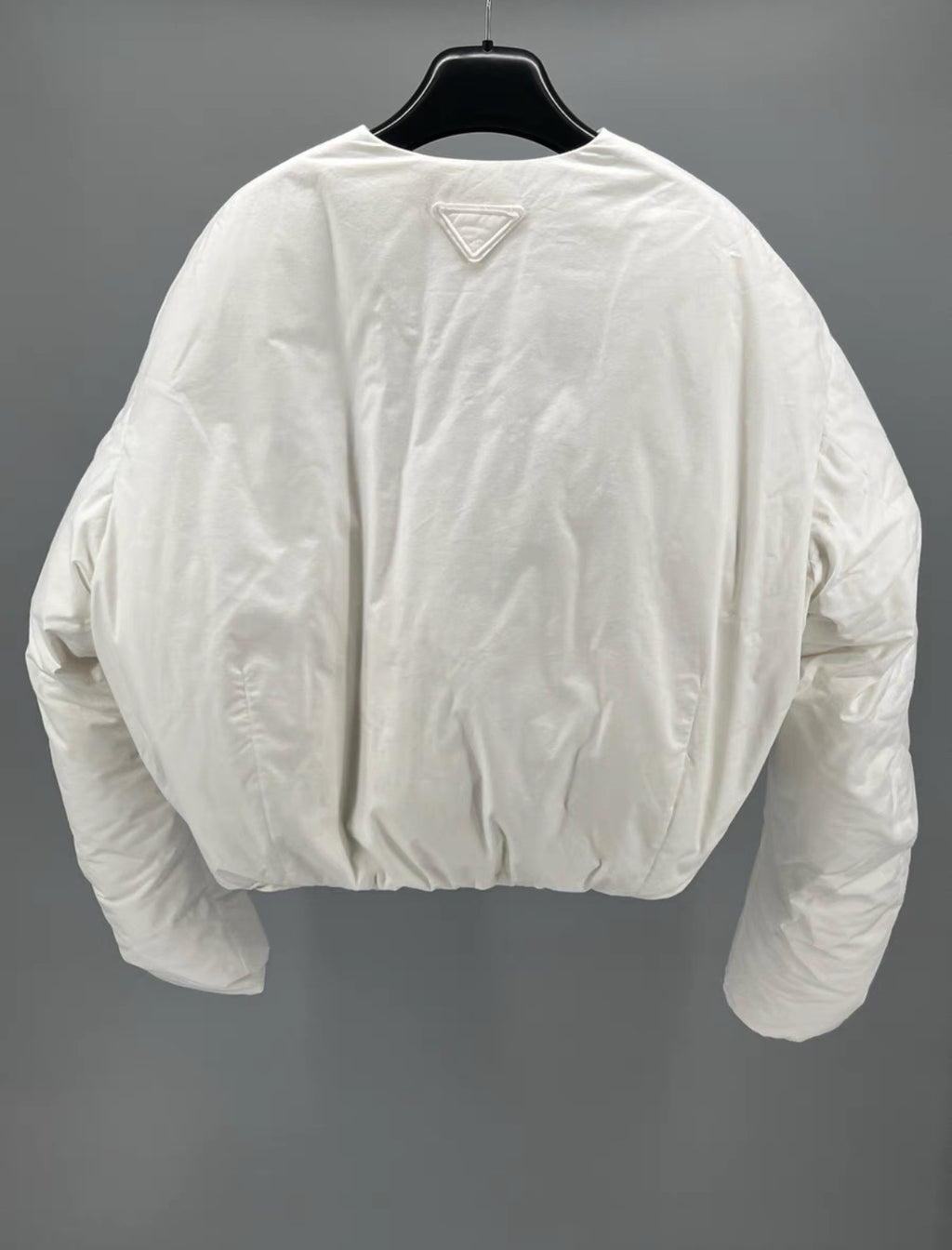 Prada Triangle Logo Cotton Down Jacket (Showpiece)