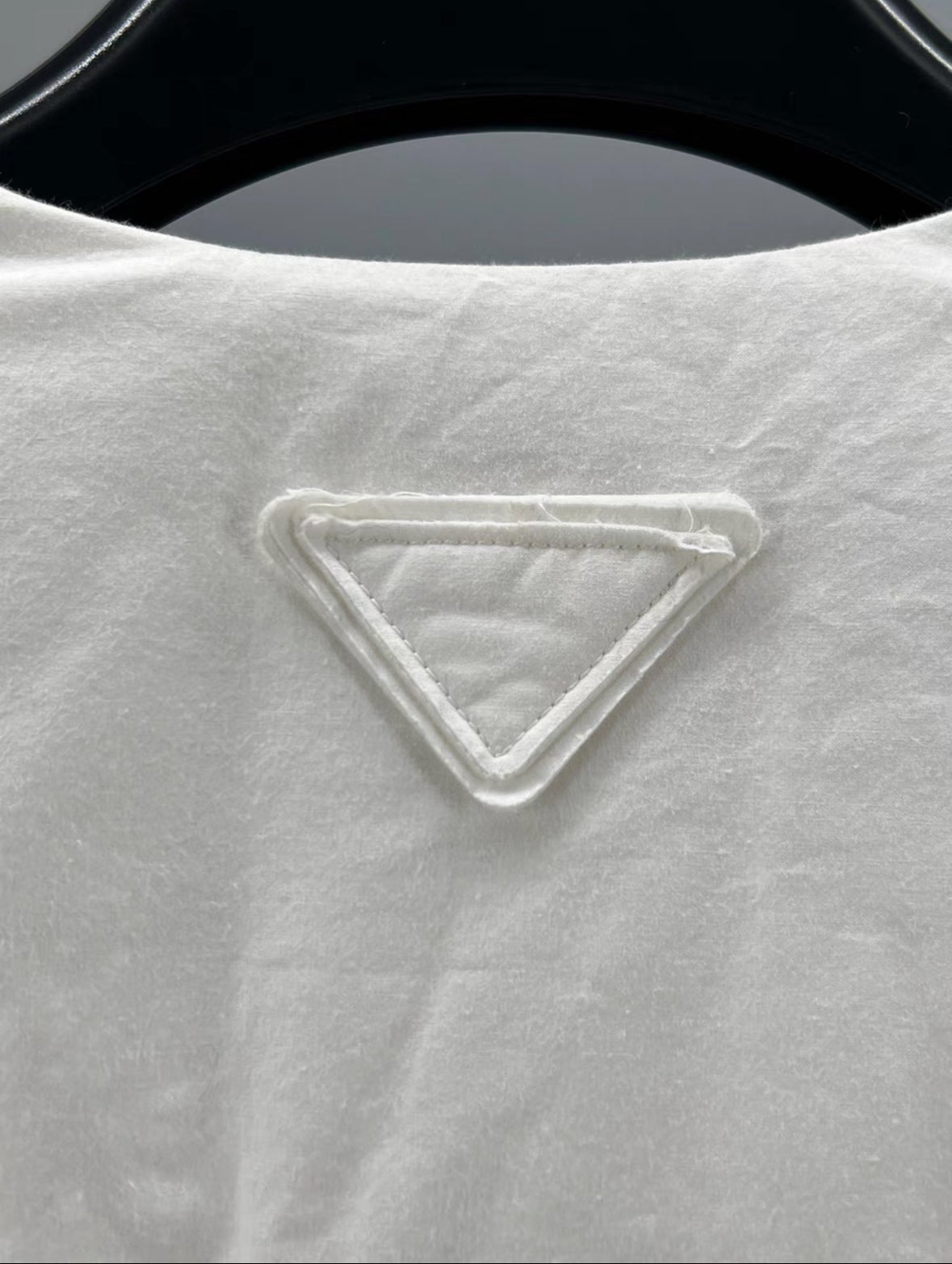 Prada Triangle Logo Cotton Down Jacket (Showpiece)