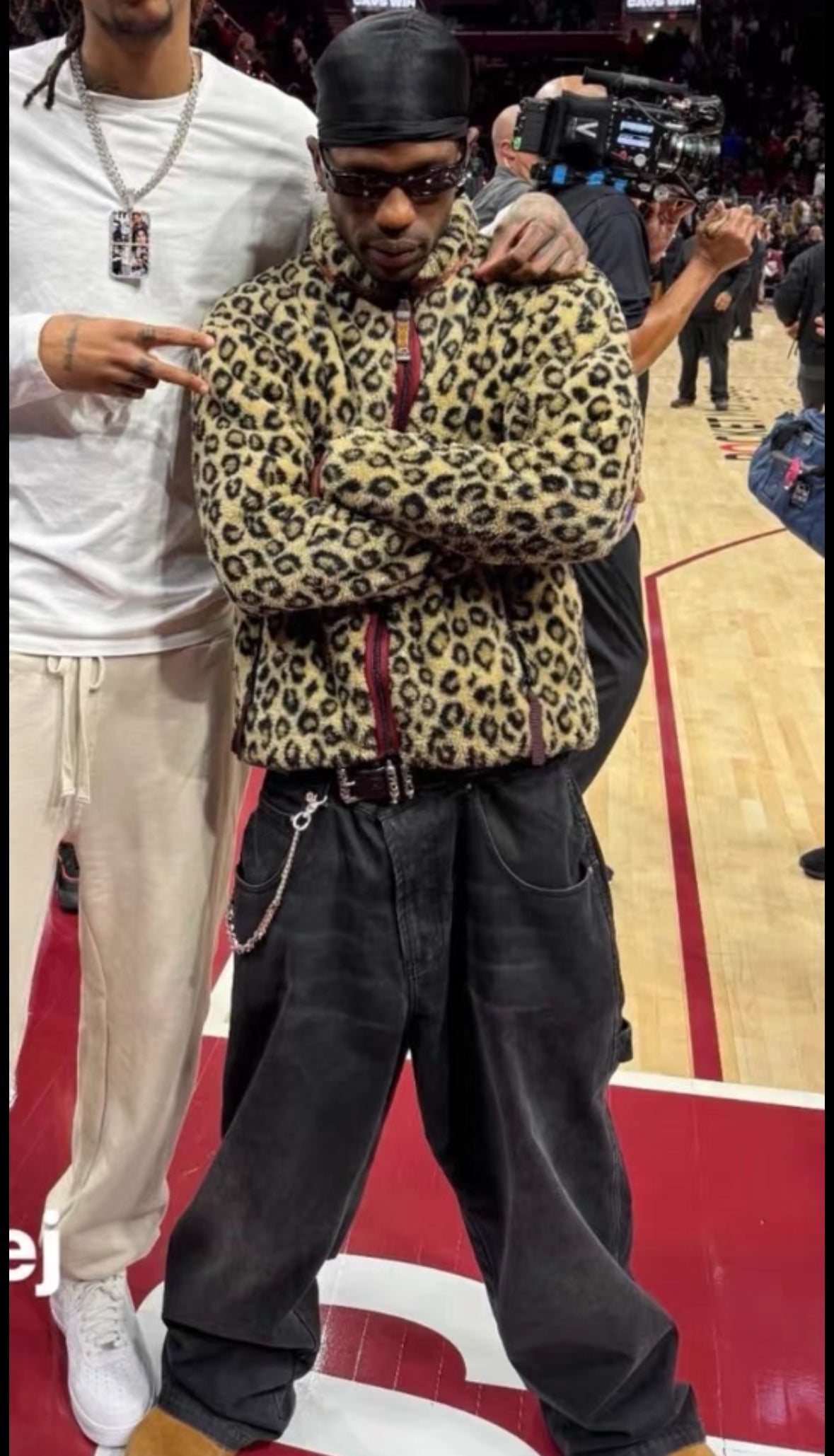 Kapital Leopard Fleece Jacket