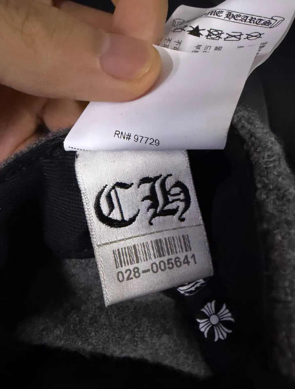 Chrome Hearts Cashmere Cross Patch Baseball Cap