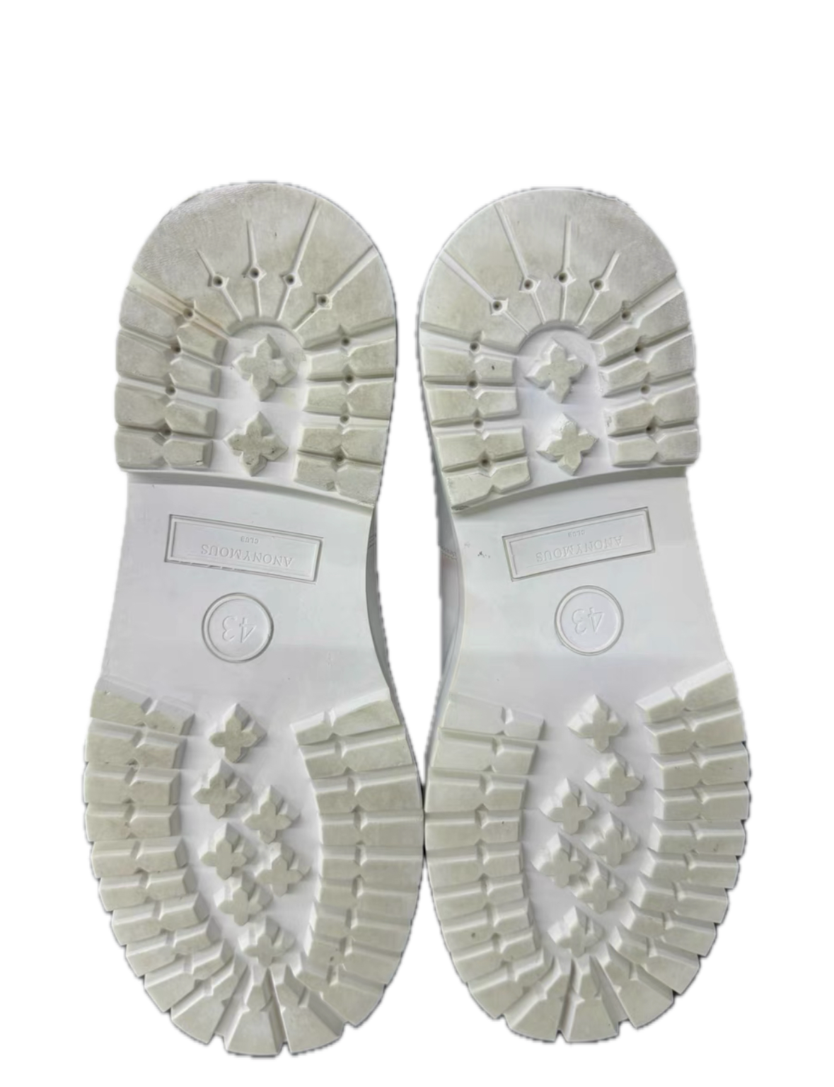 Anonymous Club Runway Wide Shaft Boots in White