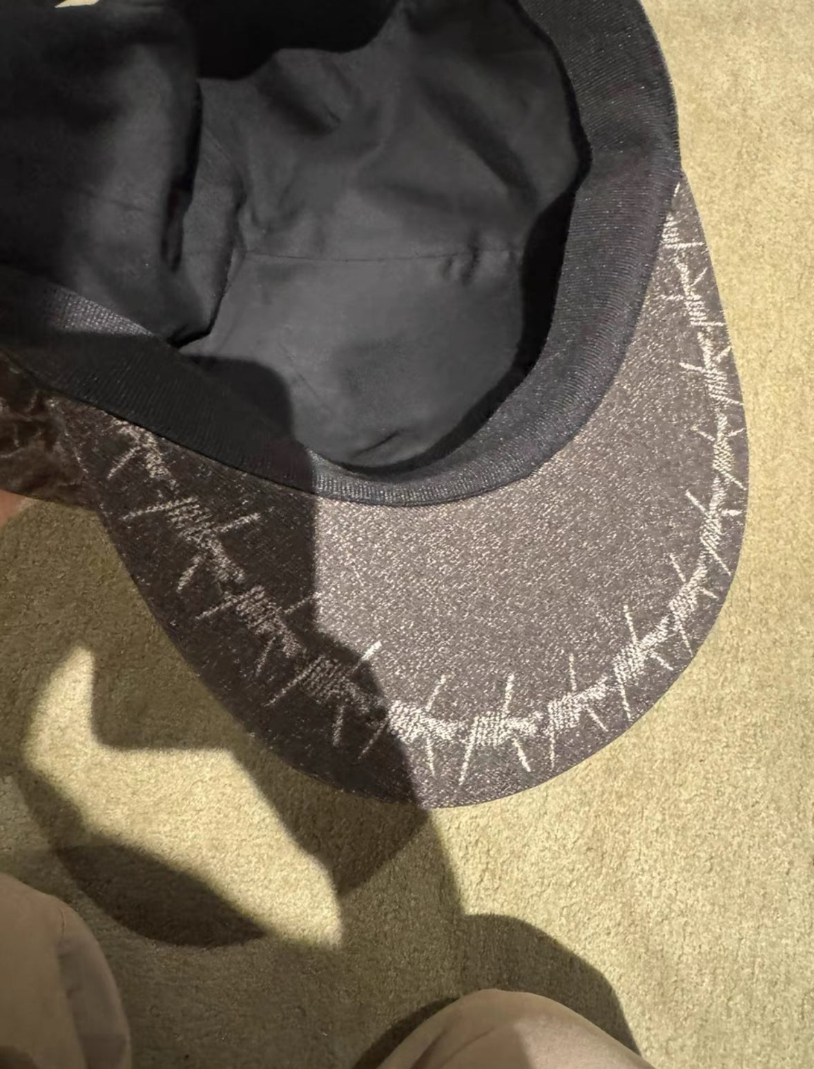 Givenchy 'Jesus' Flame Portrait Cap