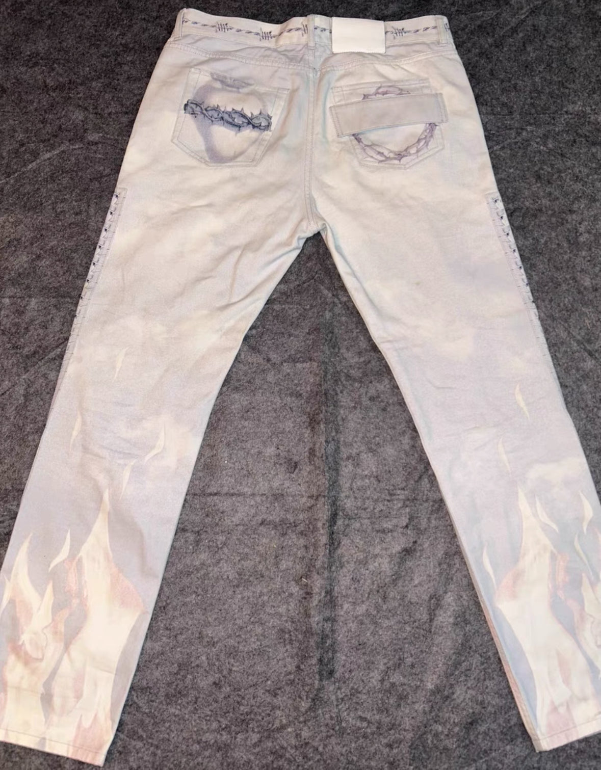 Givenchy 'Jesus' Portrait Jeans