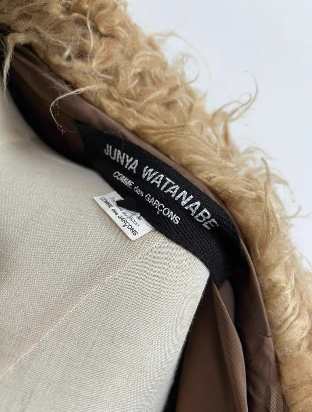 Junya Watanabe Faux-Fur Coat