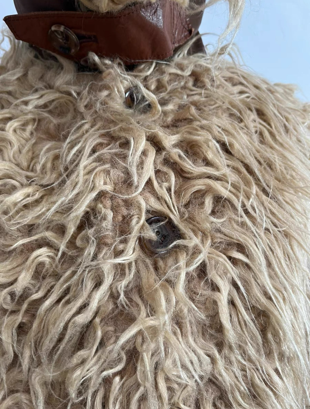 Junya Watanabe Faux-Fur Coat