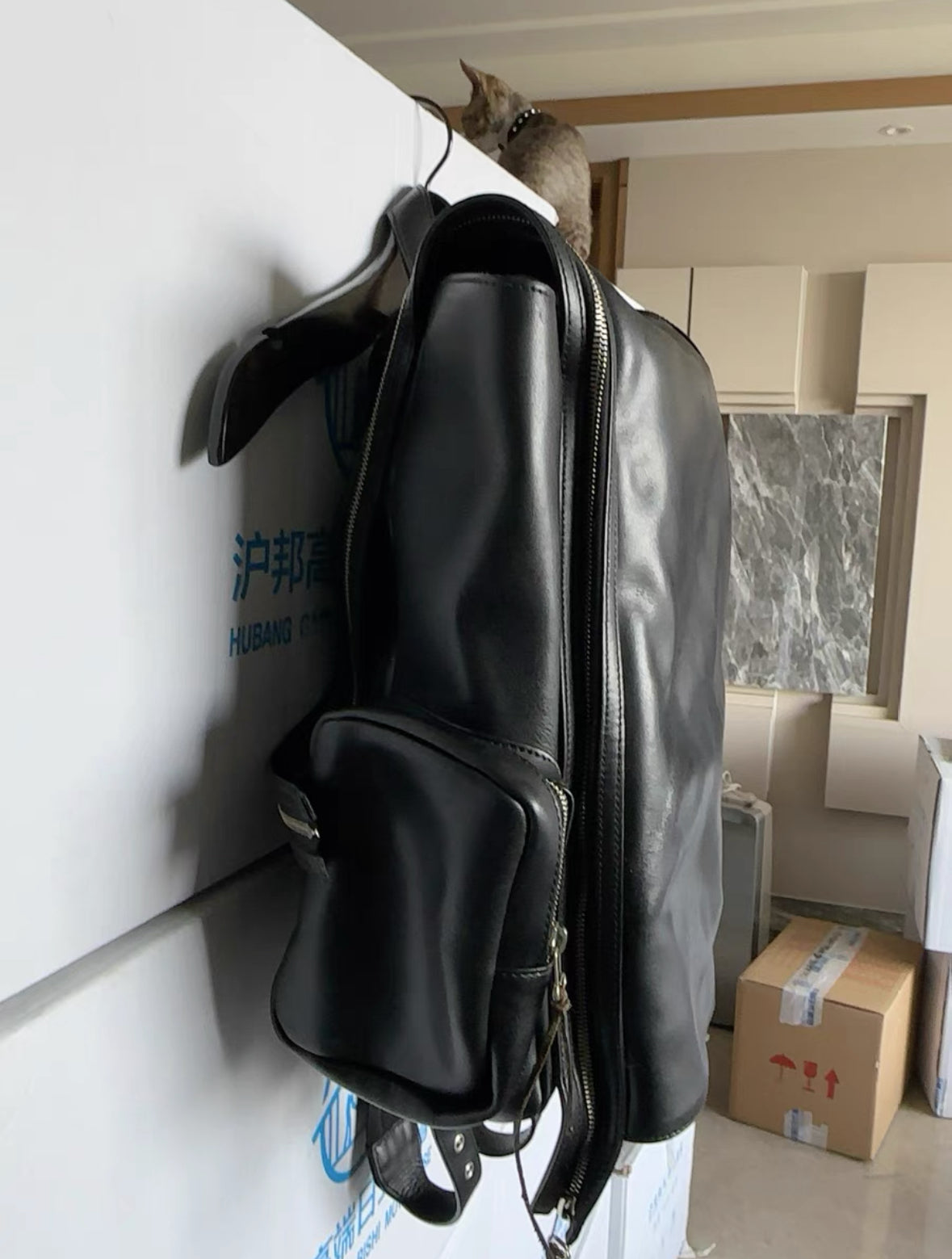 Hood By Air Leather Backpack (Runway)