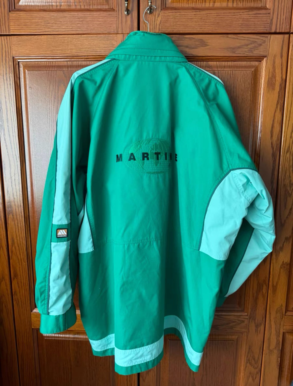 Martine Rose SS23 Embroidered Button Colorblock Jacket