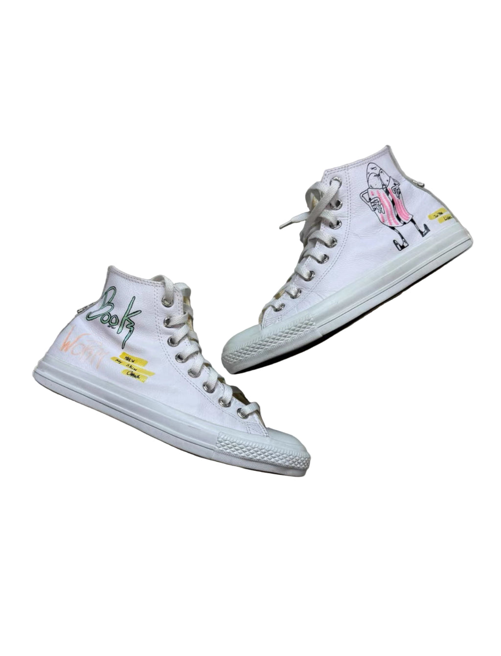 Chrome Hearts x Matty Boy Hand-painted Leather Converse