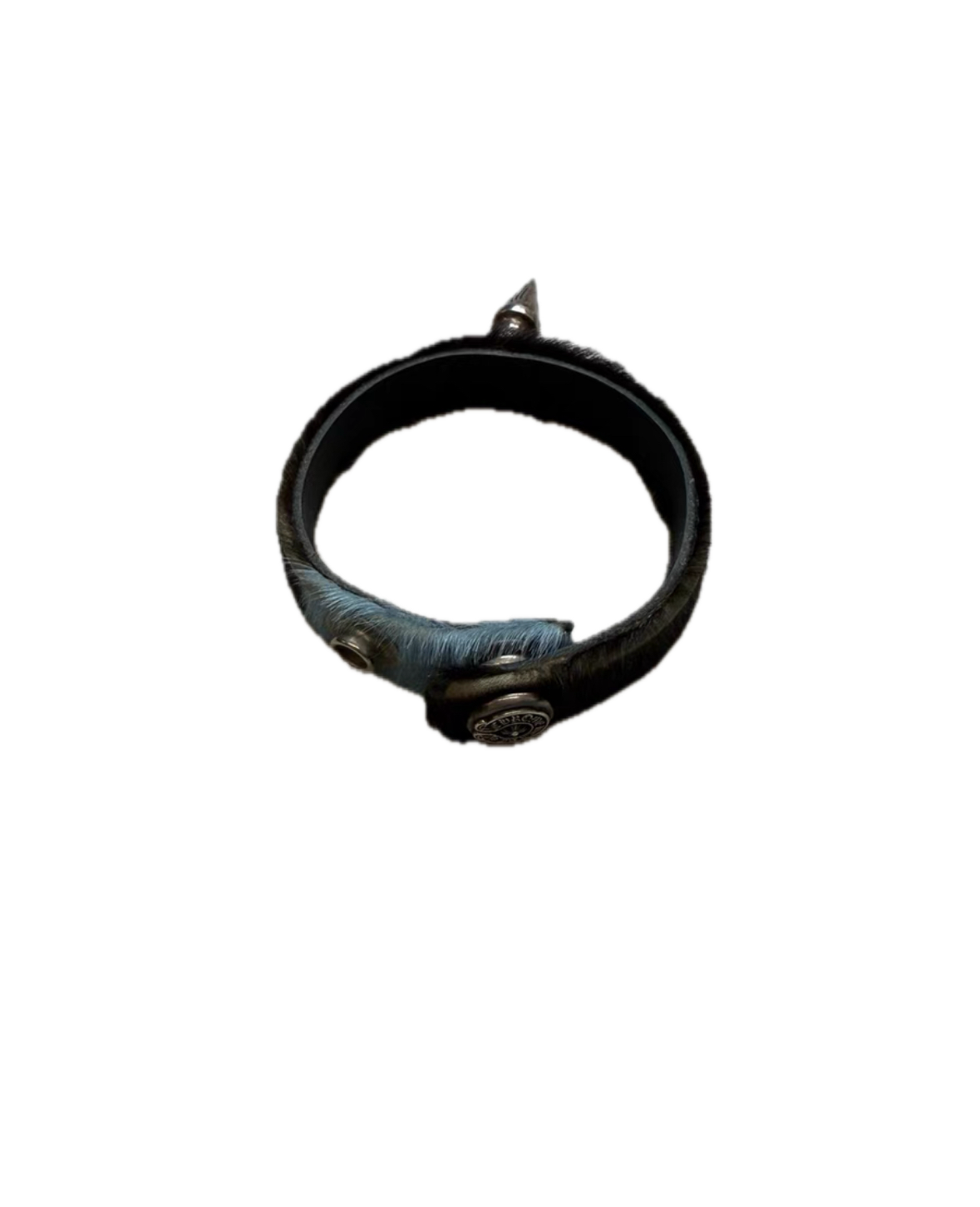 Chrome Hearts 00s Spike Bullet Horsehair Bracelet