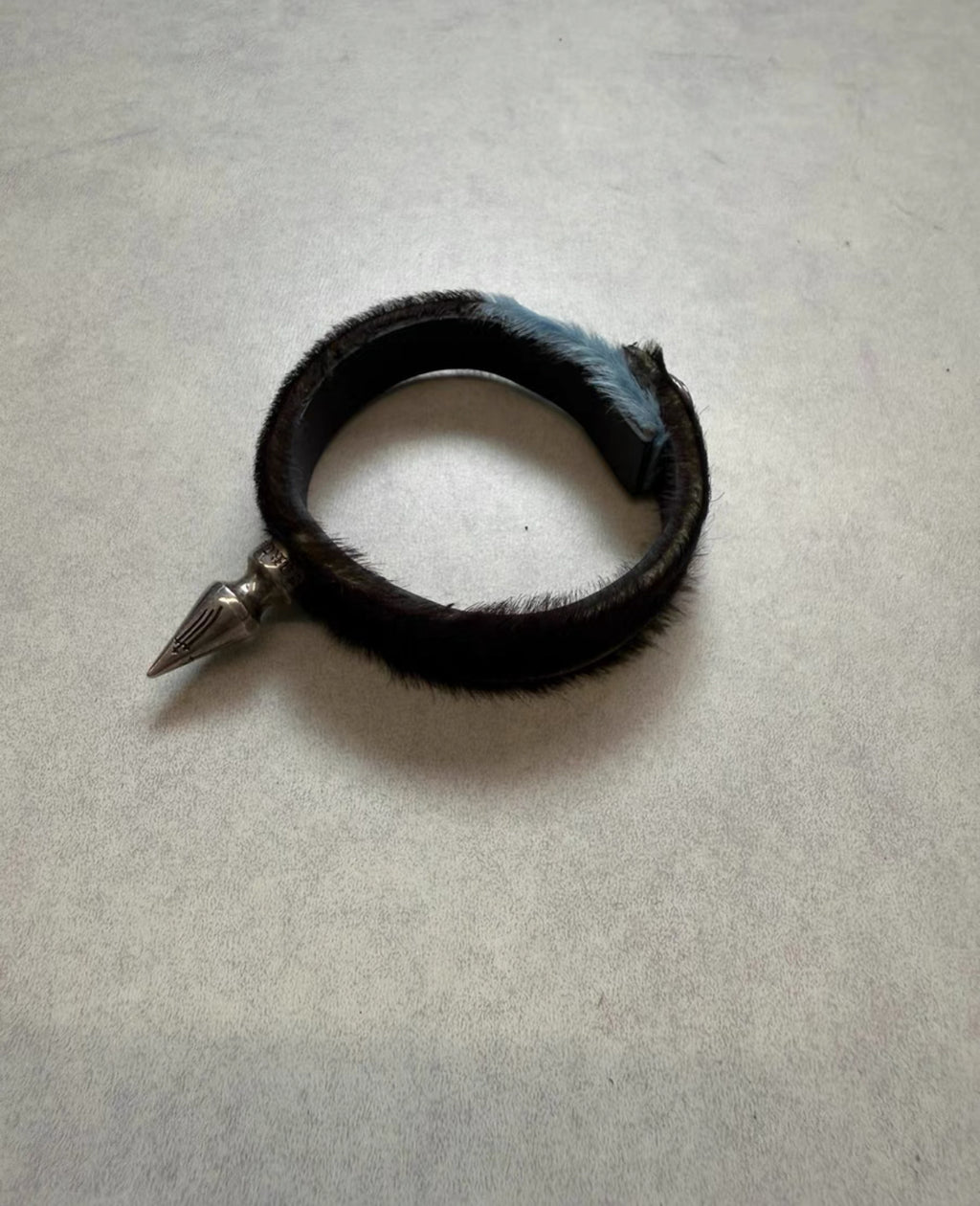 Chrome Hearts 00s Spike Bullet Horsehair Bracelet
