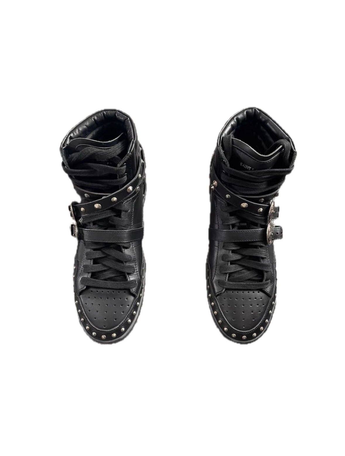 Saint Laurent SLP Studded Brogue Boots