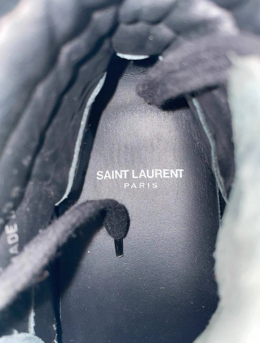 Saint Laurent SLP Studded Brogue Boots