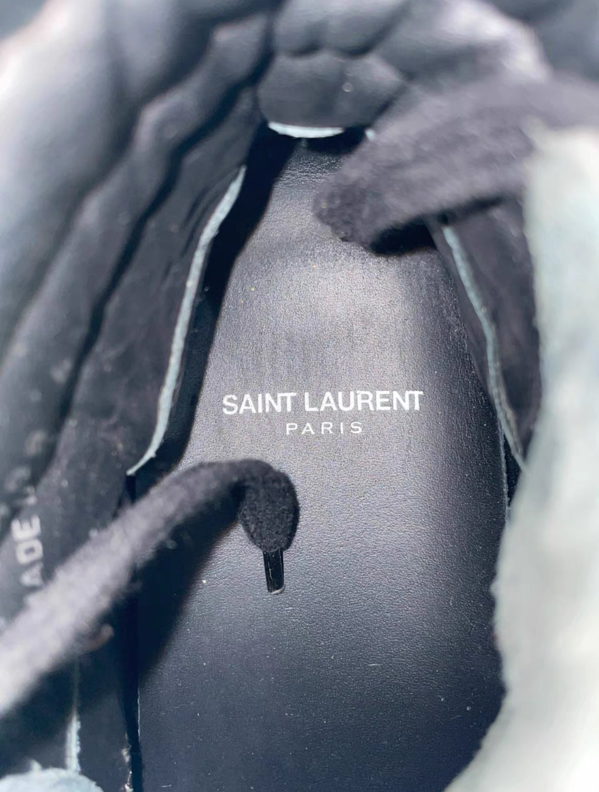 Saint Laurent SLP Studded Brogue Boots