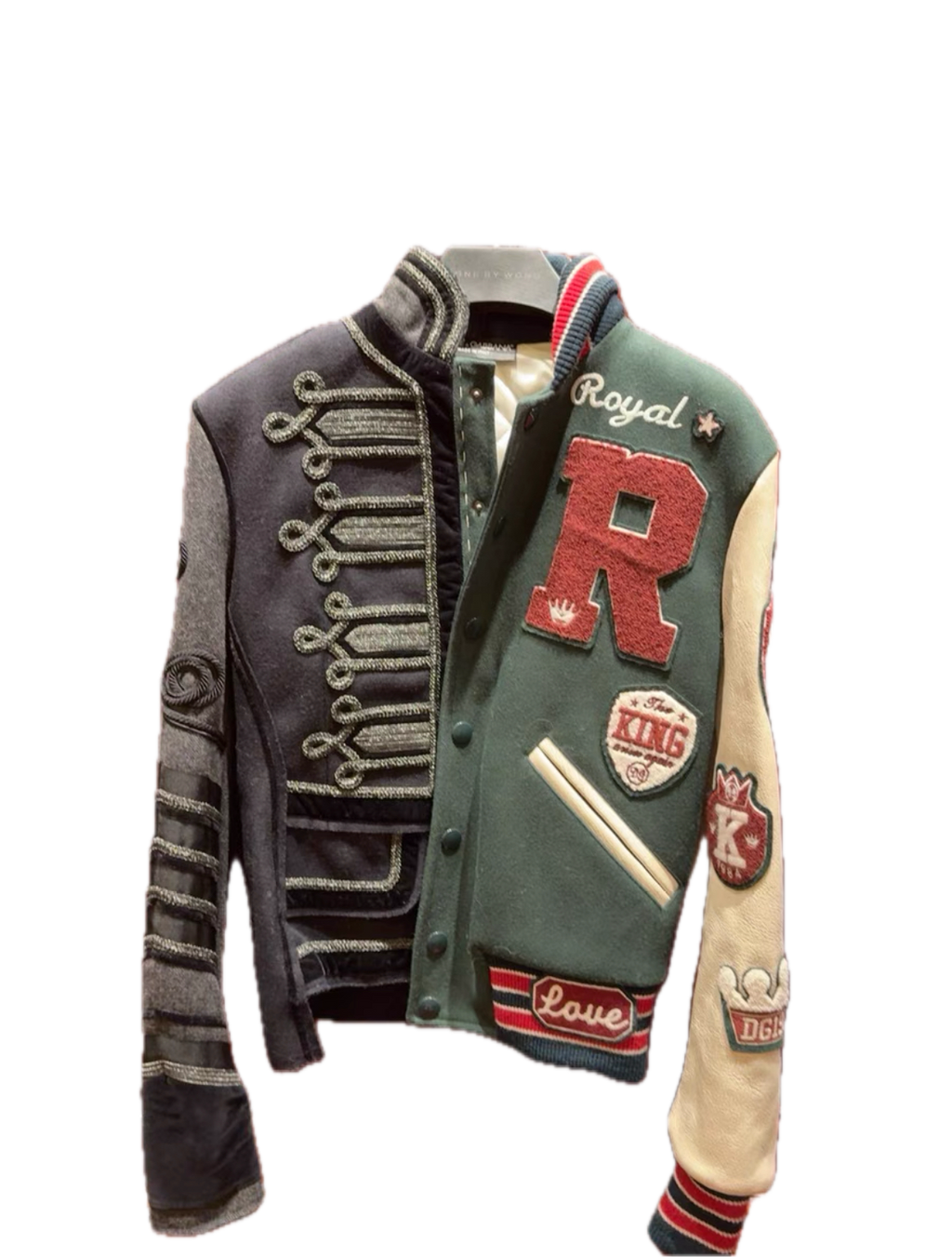 Dolce & Gabbana Limited Colorblock Varsity Jacket