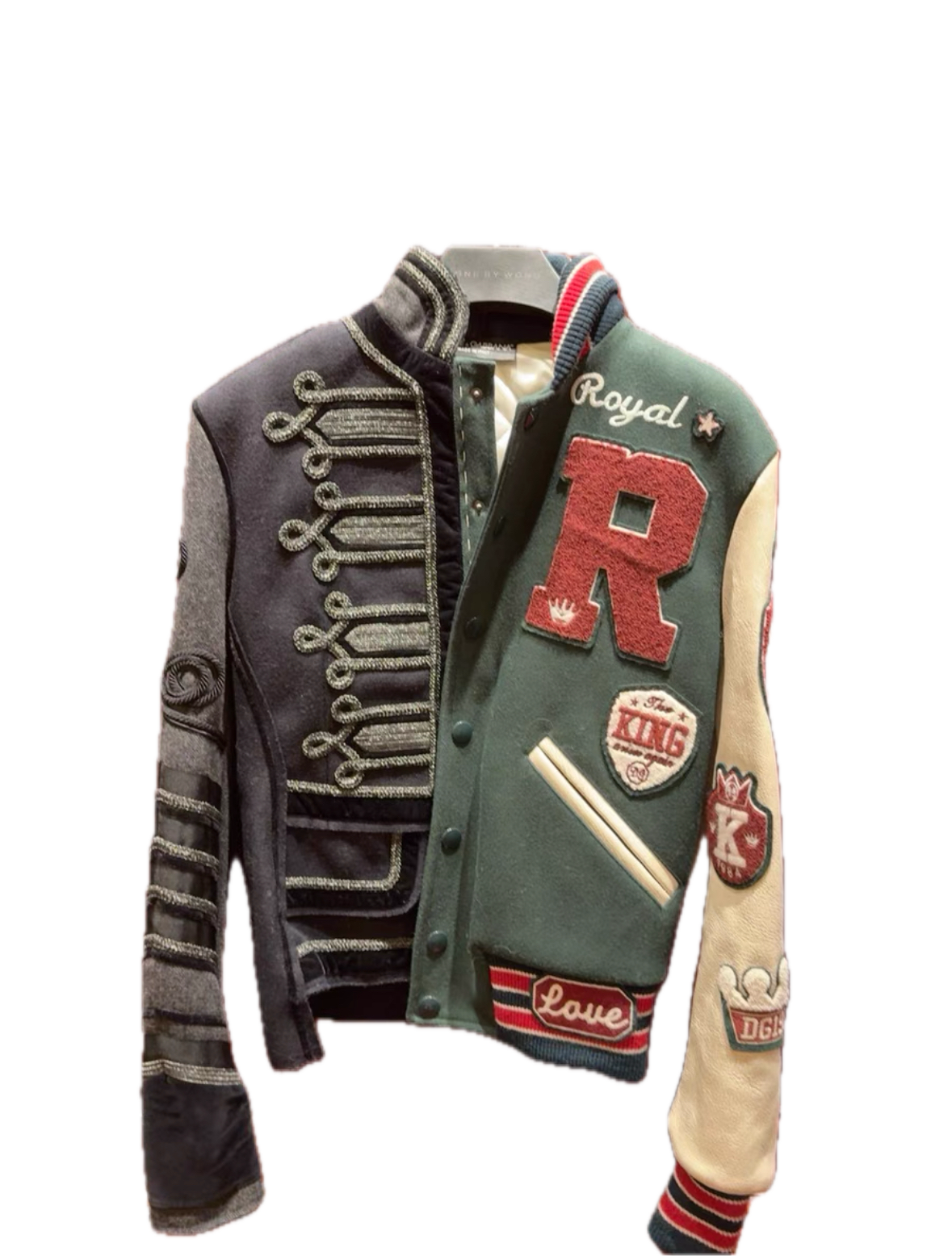 Dolce & Gabbana Limited Colorblock Varsity Jacket