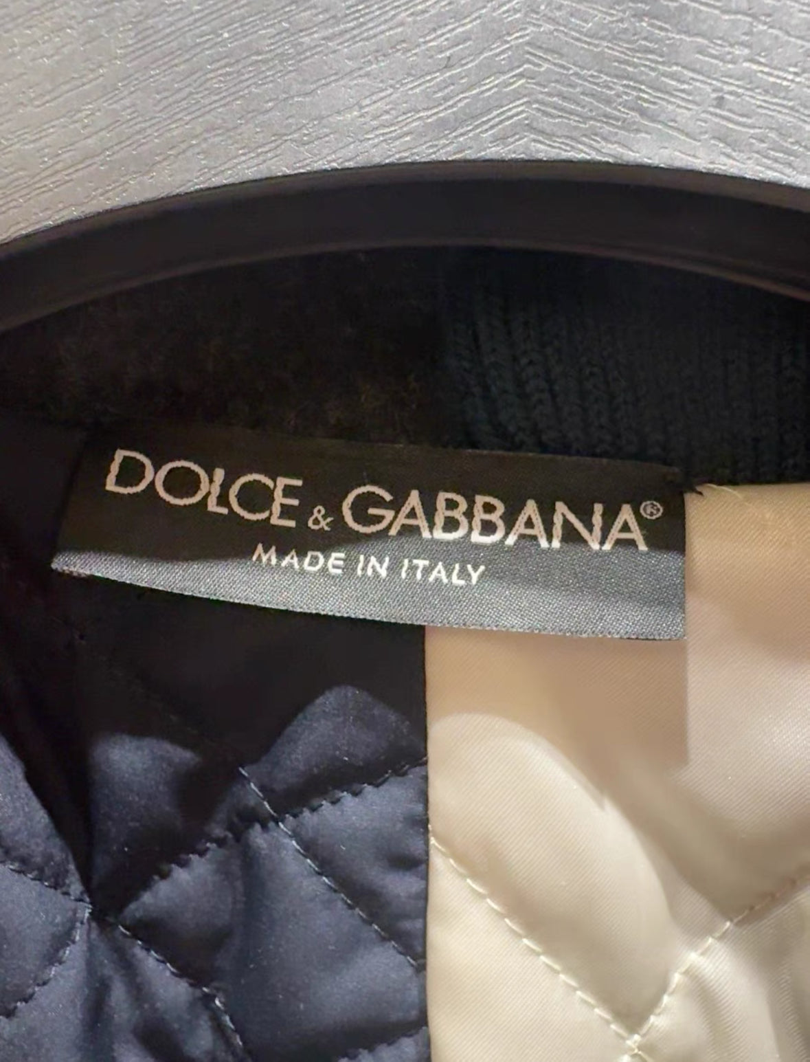 Dolce & Gabbana Limited Colorblock Varsity Jacket