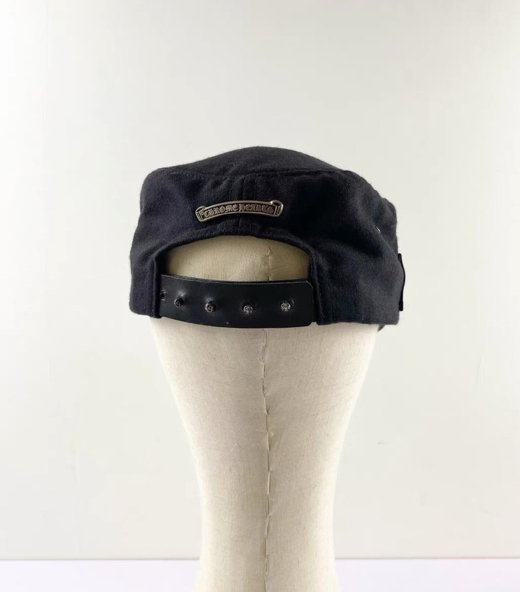 Chrome Hearts Patchwork Cross 'Crusader' Military Hat