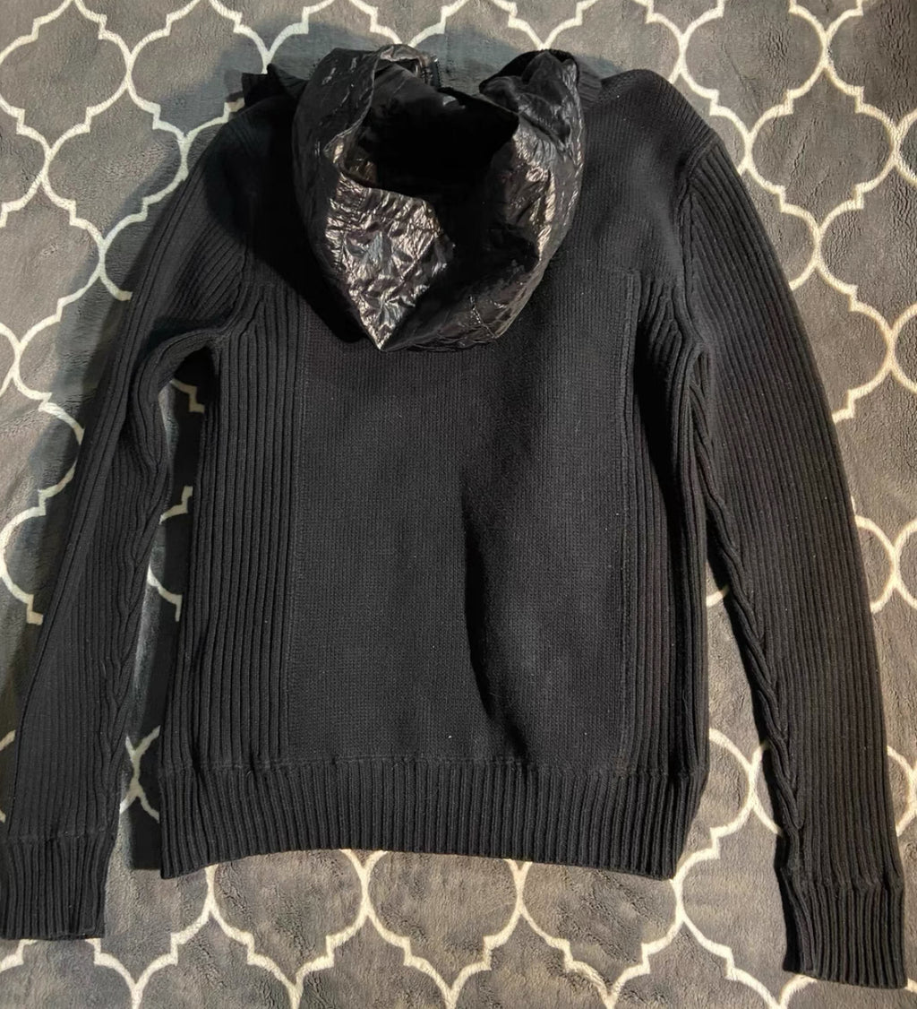 Dolce & Gabbana Hooded Knit Jacket