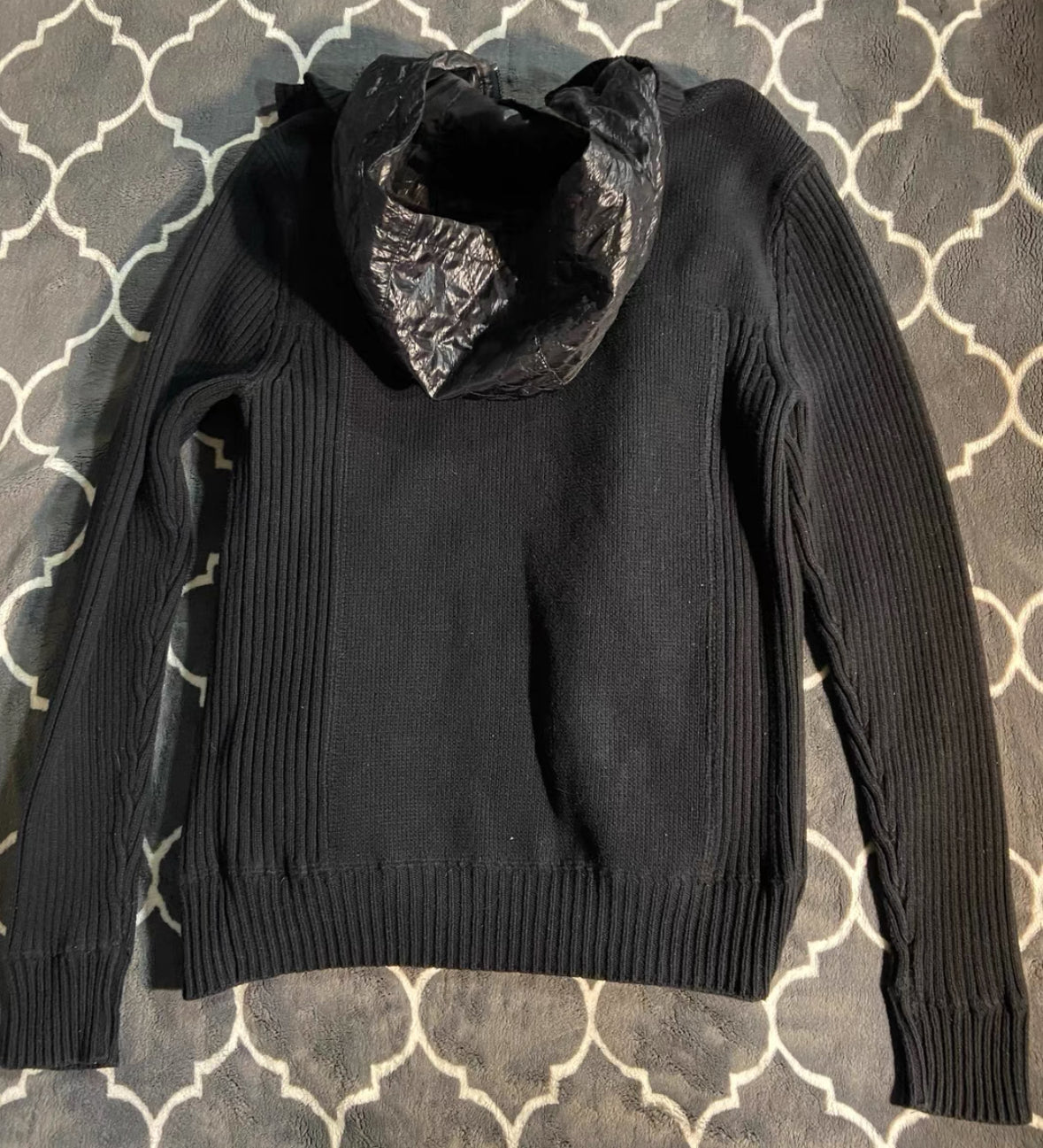 Dolce & Gabbana Hooded Knit Jacket