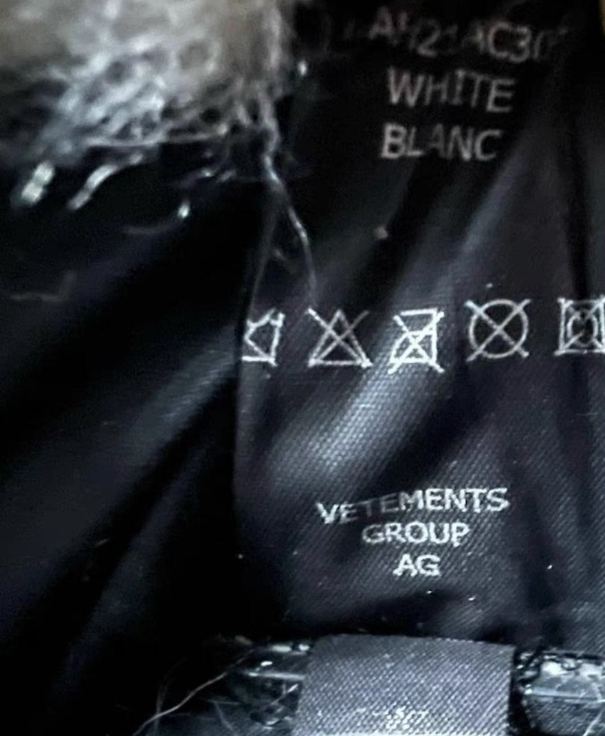 Vetements Teddy Slipper Plush Slides