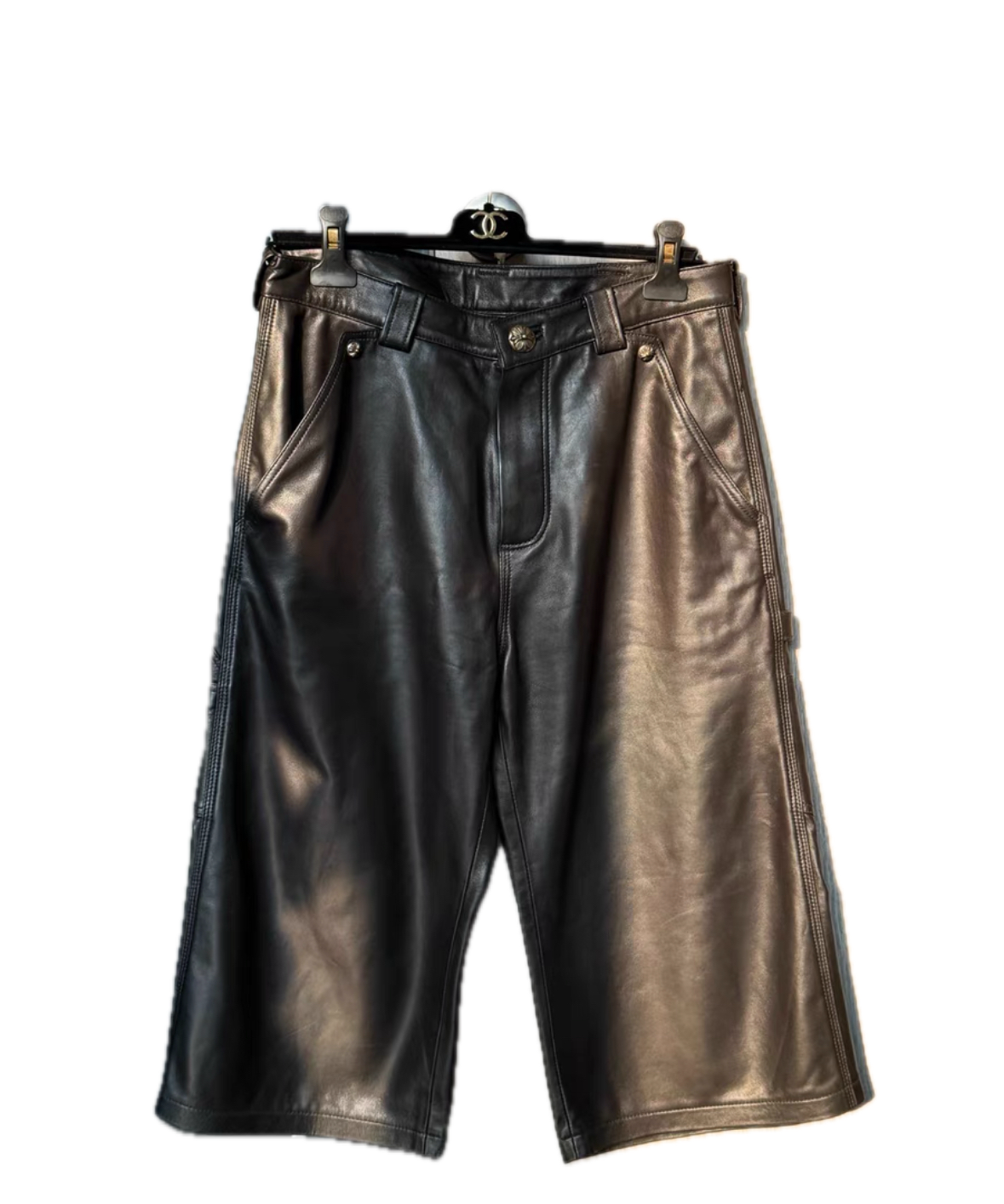 Chrome Hearts Matty Boy Leather Pants