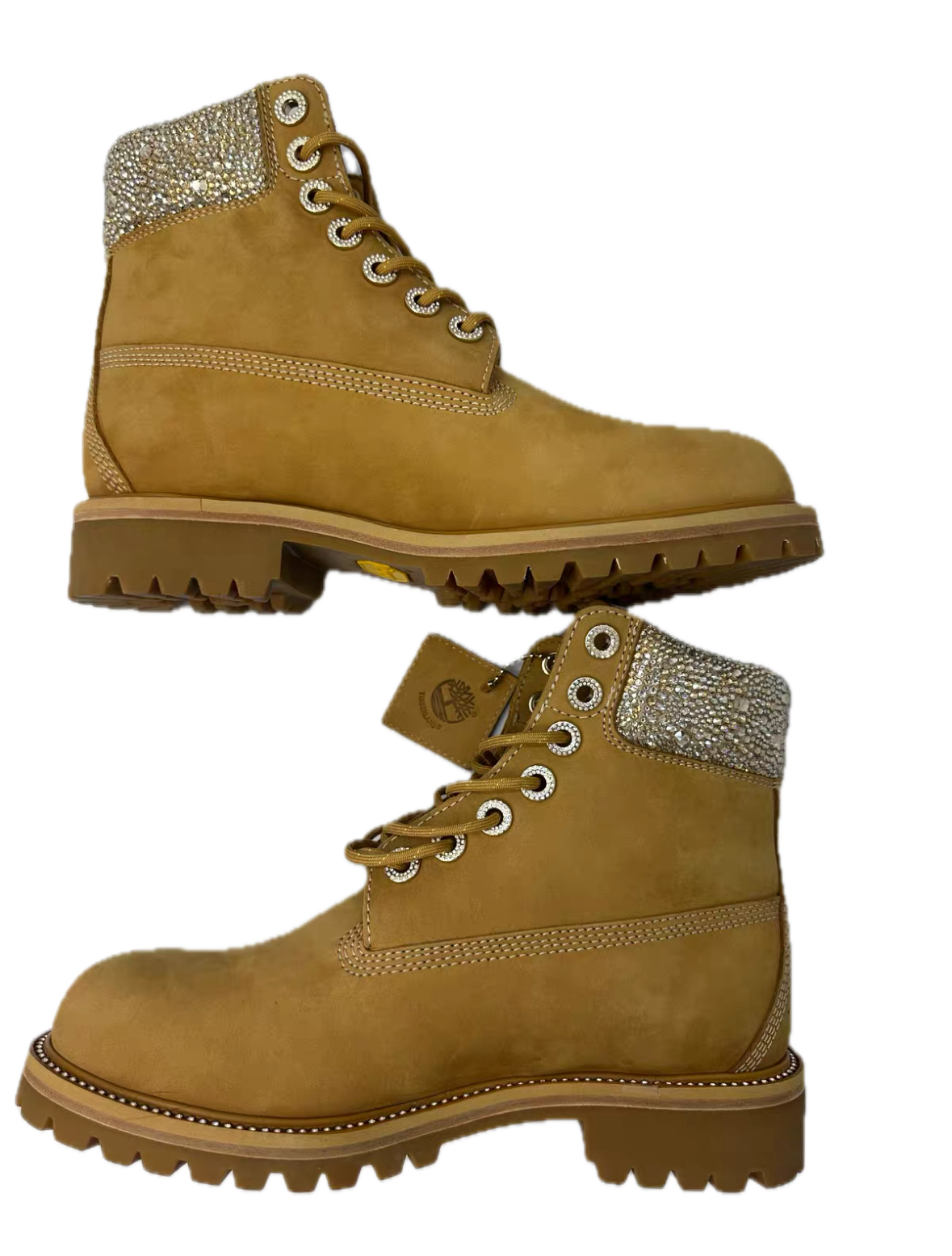 Jimmy Choo x Timberland Swarovski Crystal Boots