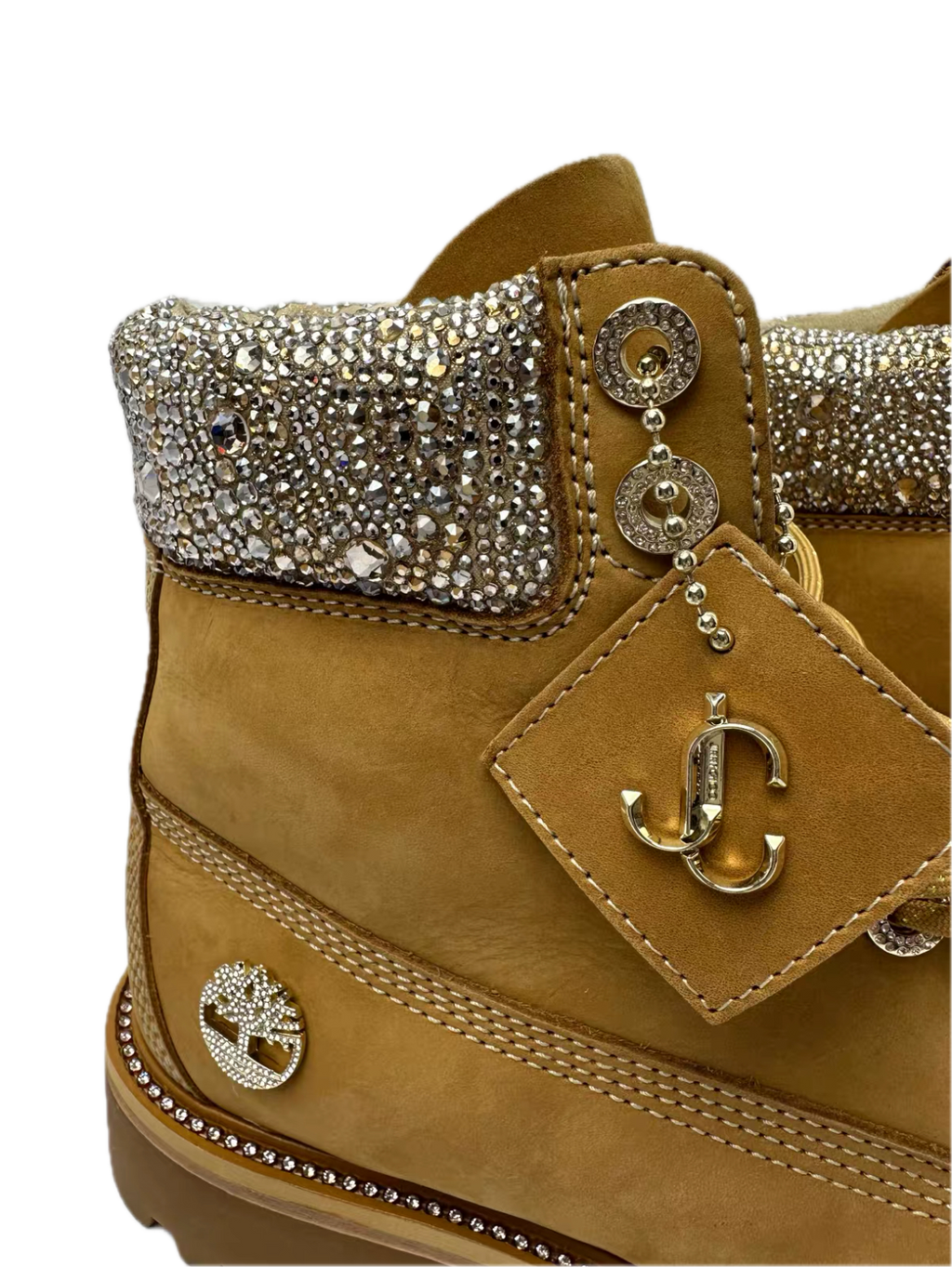 Jimmy Choo x Timberland Swarovski Crystal Boots
