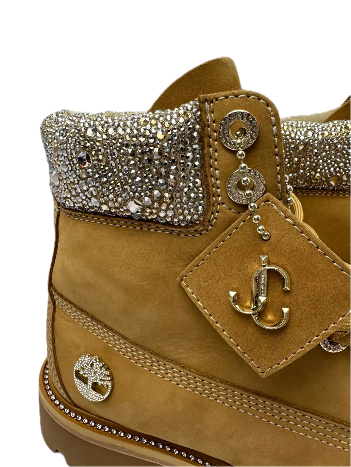 Jimmy Choo x Timberland Swarovski Crystal Boots