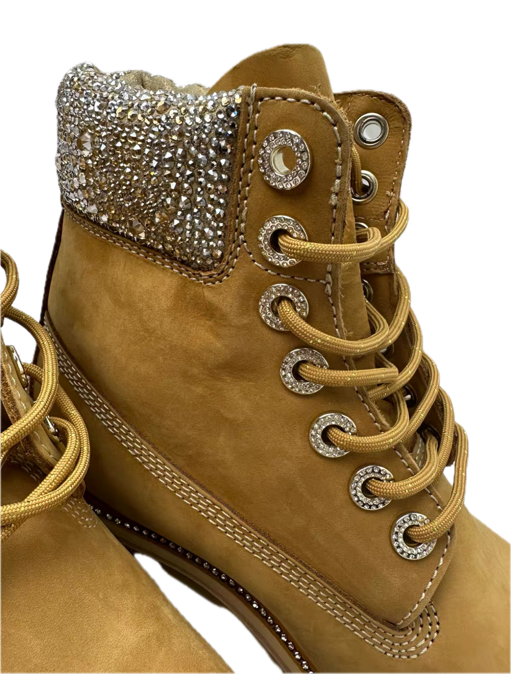 Jimmy Choo x Timberland Swarovski Crystal Boots