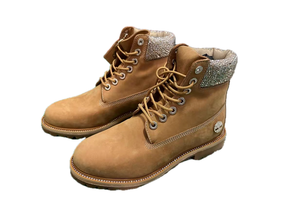 Jimmy Choo x Timberland Swarovski Crystal Boots