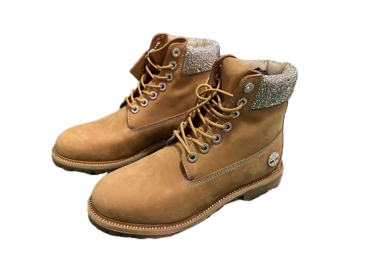 Jimmy Choo x Timberland Swarovski Crystal Boots