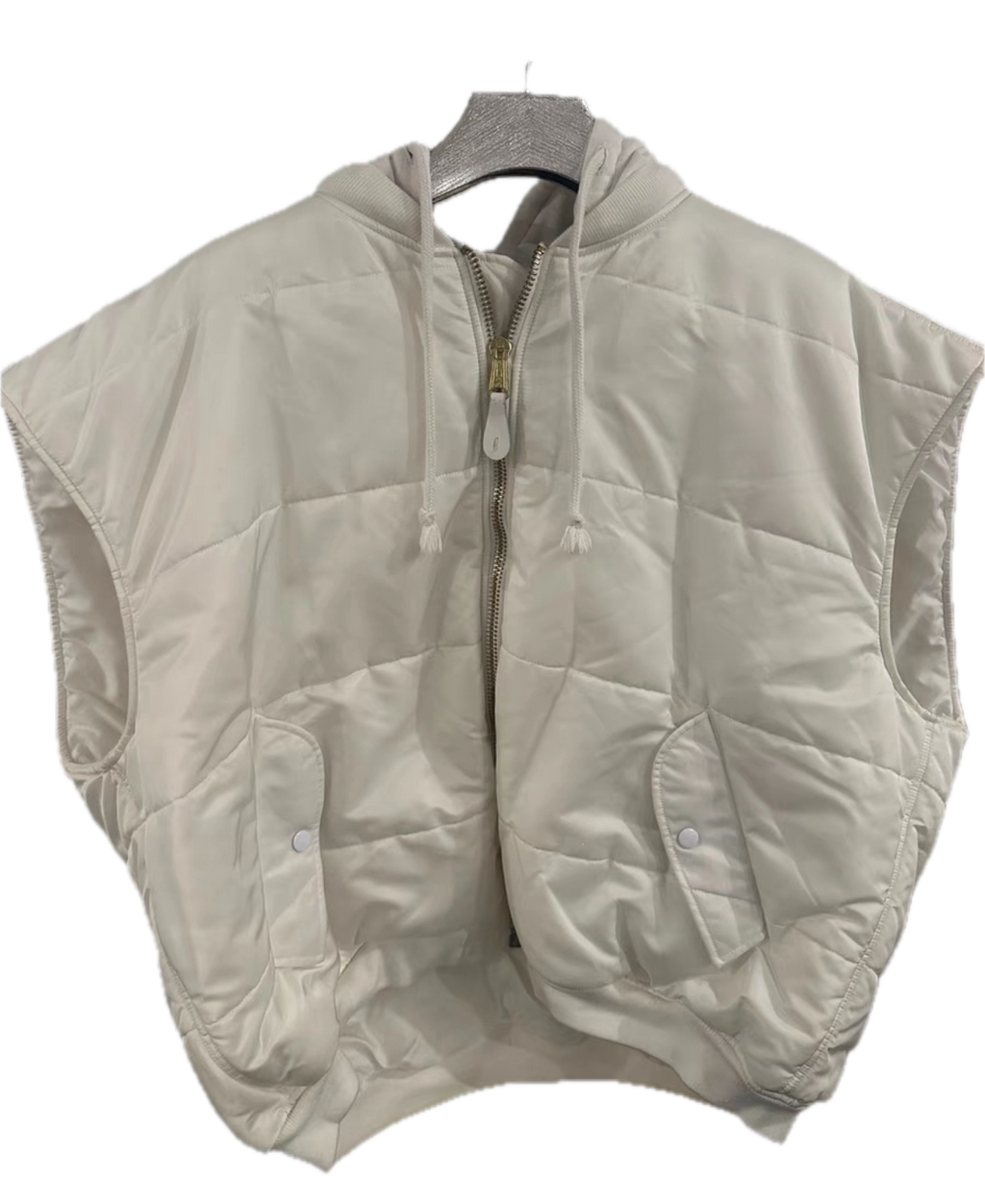 Vetements Reversible Down Gilet (White)