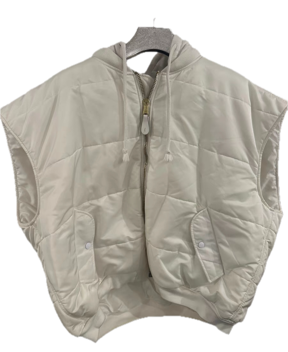 Vetements Reversible Down Gilet (White)