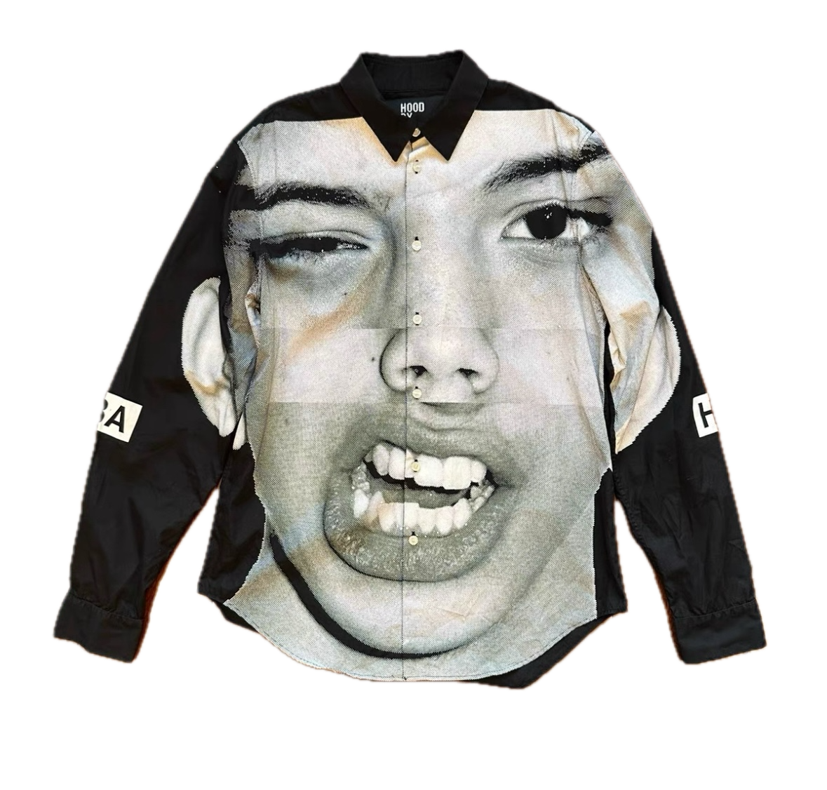 Hood By Air Face Print Shirt