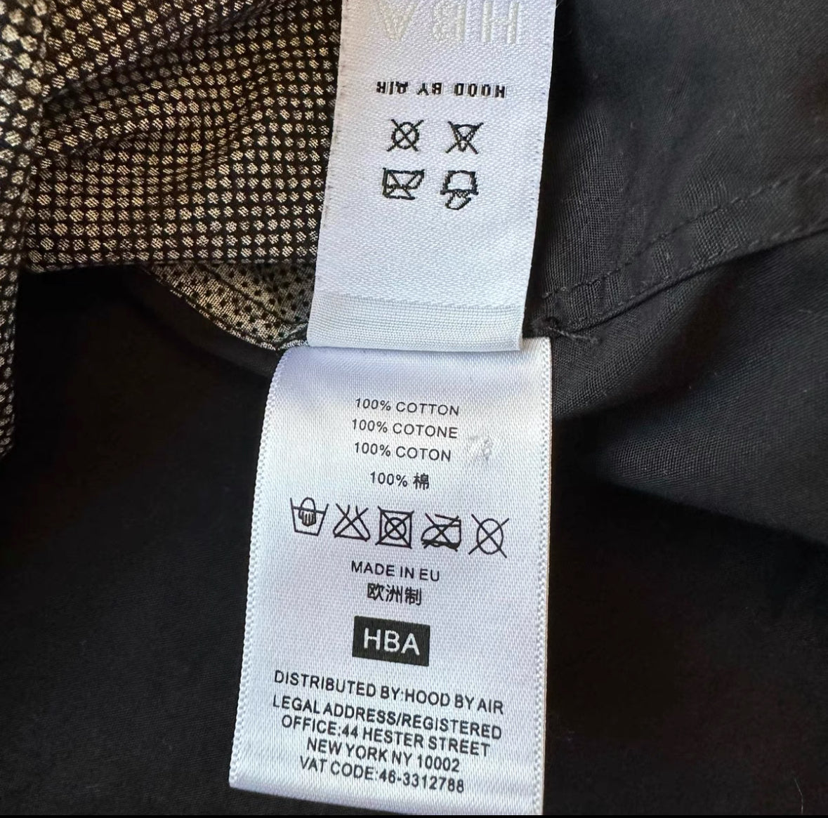 Hood By Air Face Print Shirt