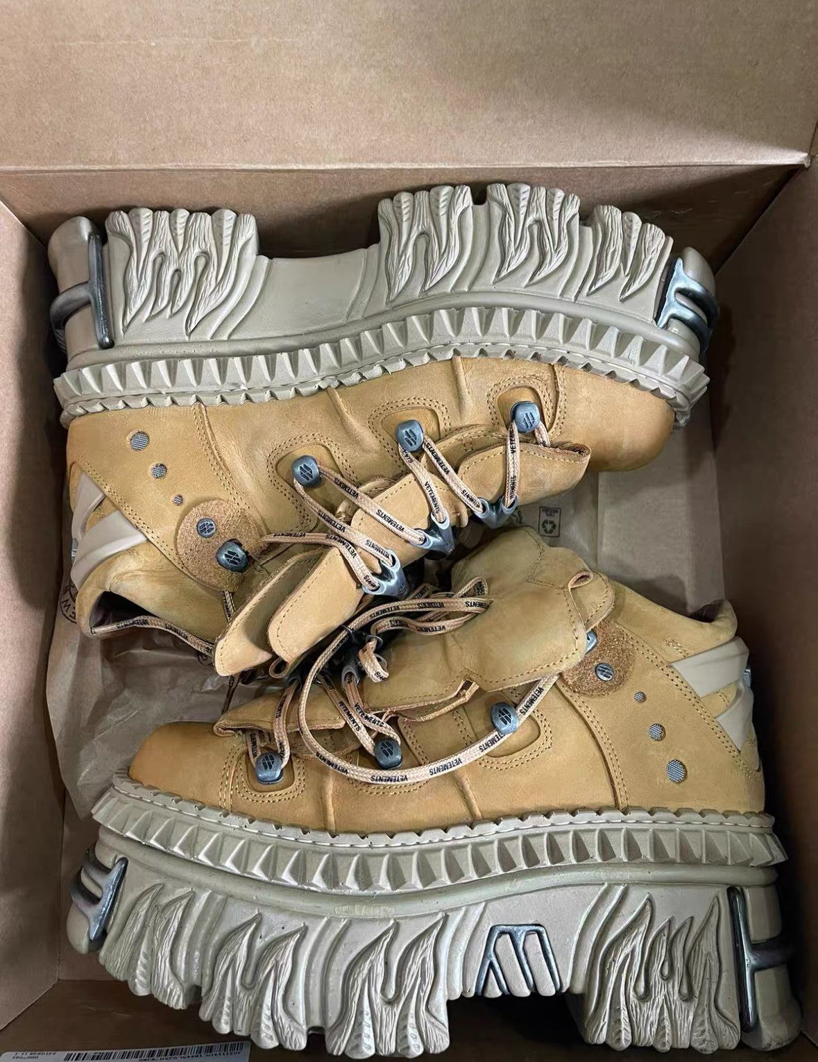 Vetements x New Rock Chunky Sneakers