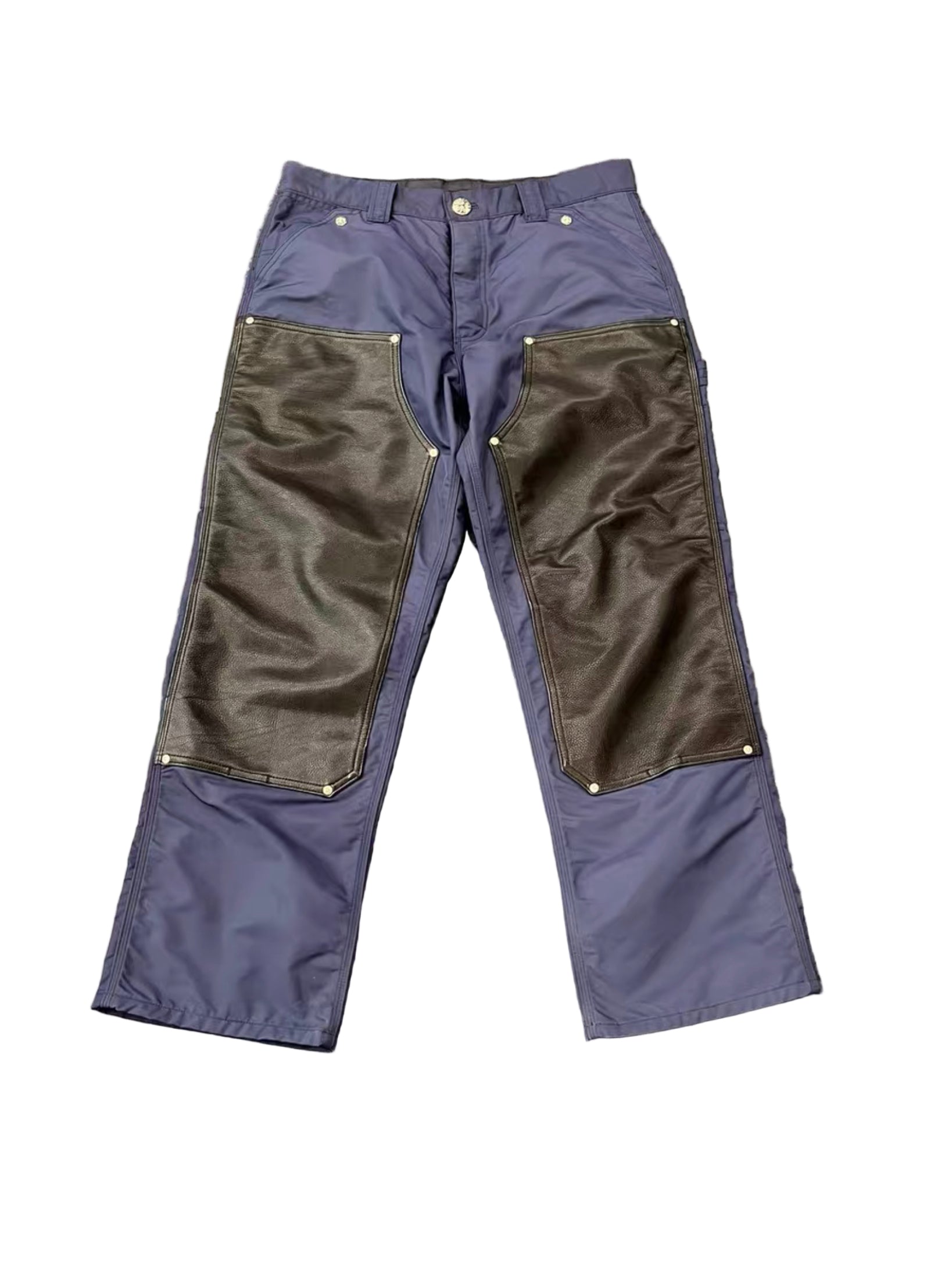 Chrome Hearts leather patch cargo pants
