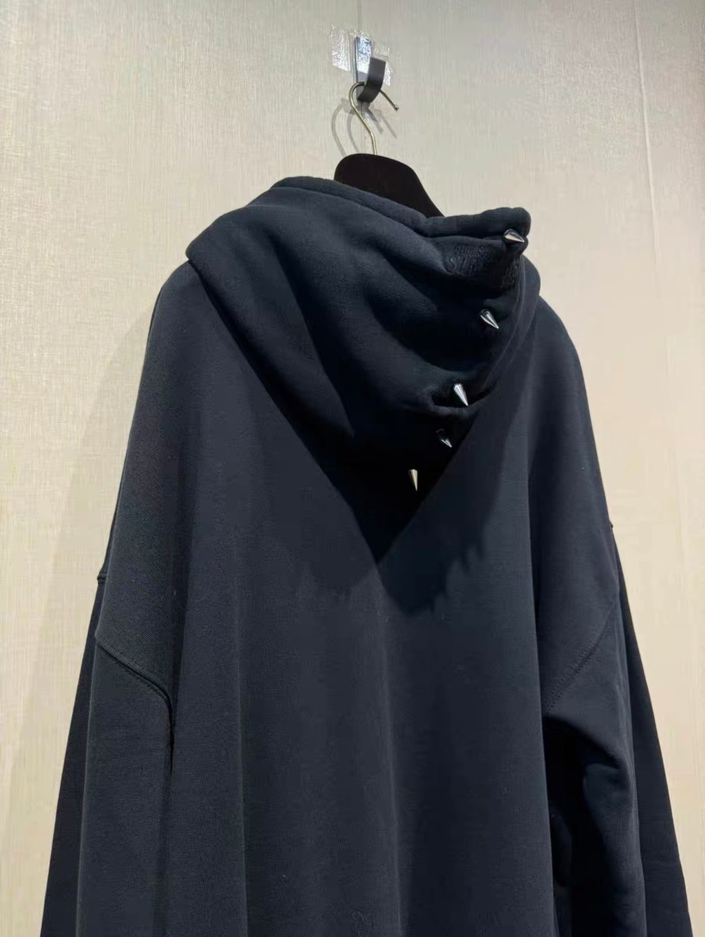 Vetements Skull and Studded Hoodie