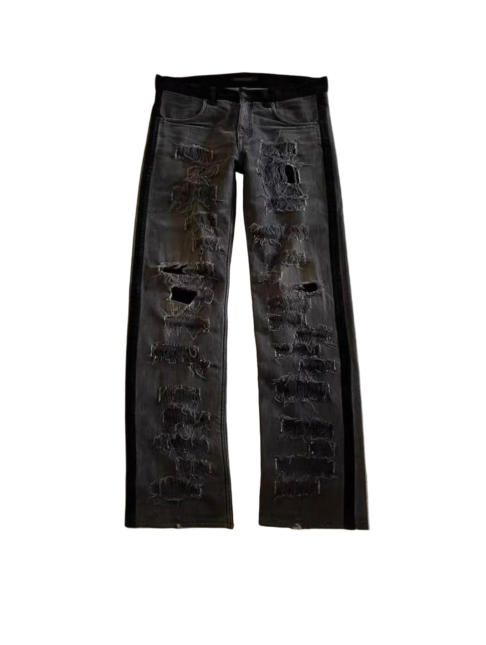 Undercover 02ss destroyed jeans