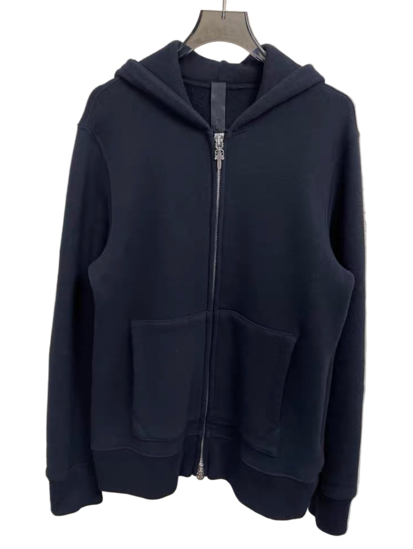 Chrome Hearts Leather Patch Hoodie
