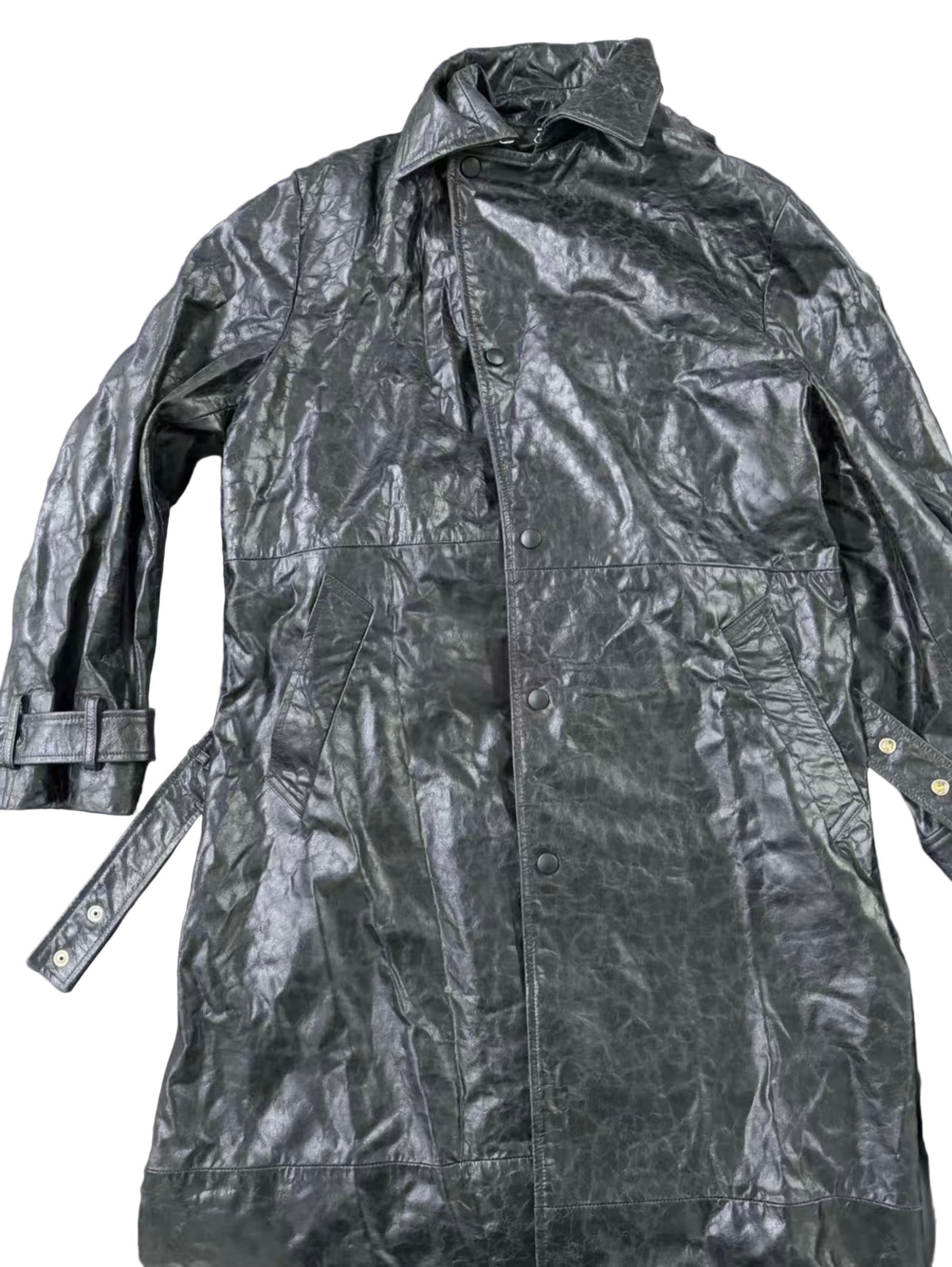 424 Leather Coat