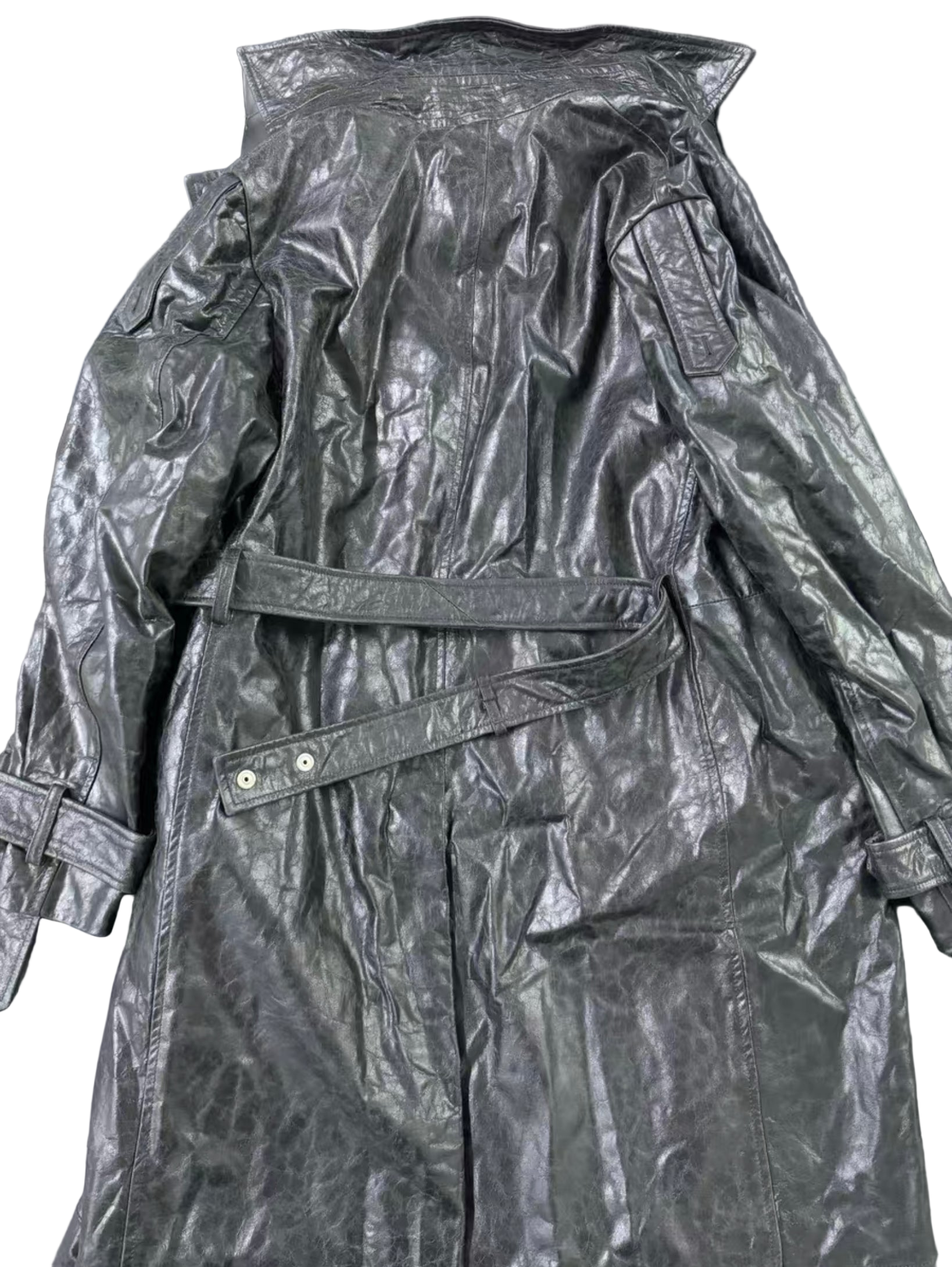 424 Leather Coat