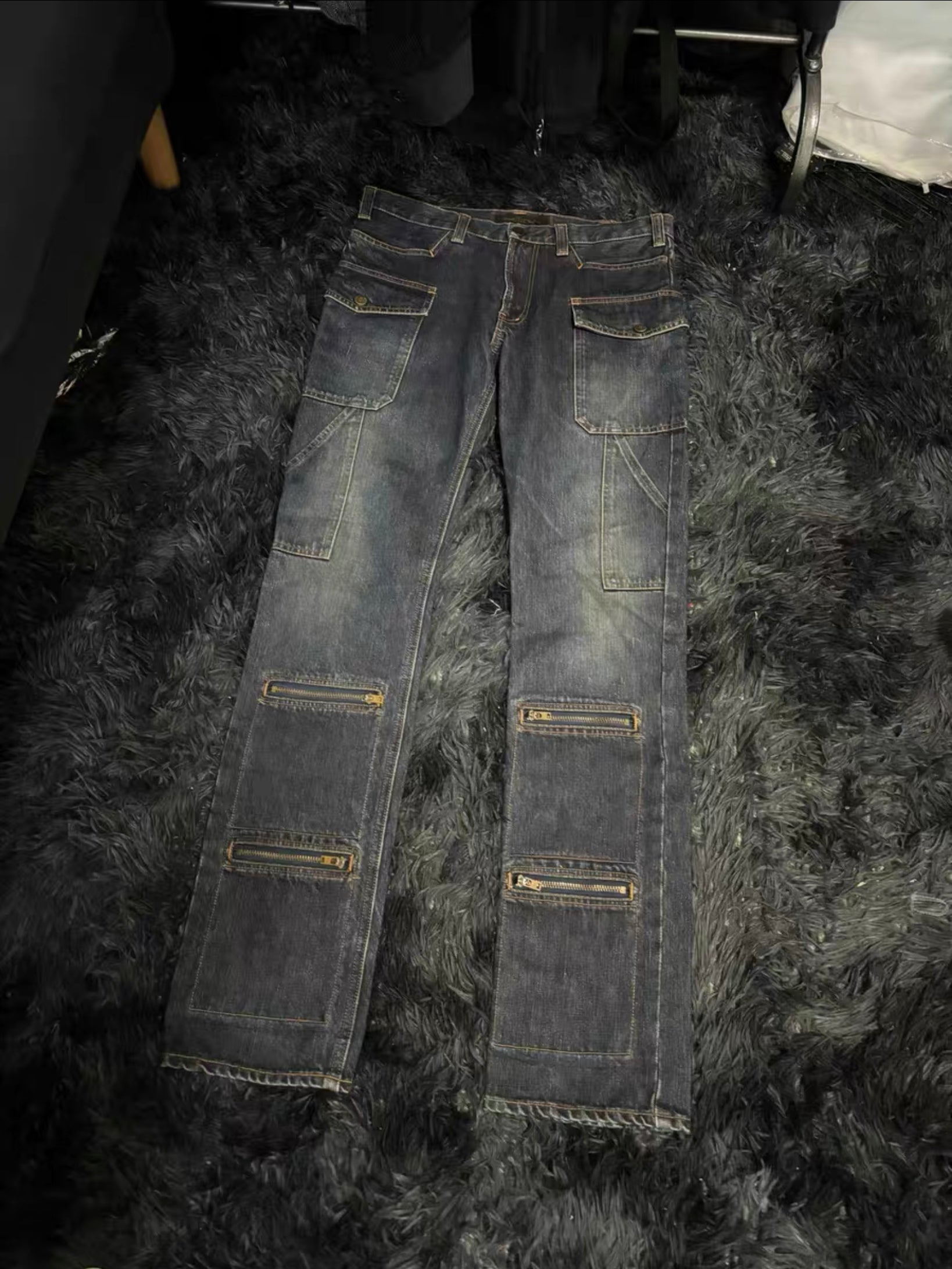 UNDERCOVER 02AW CELL Jeans