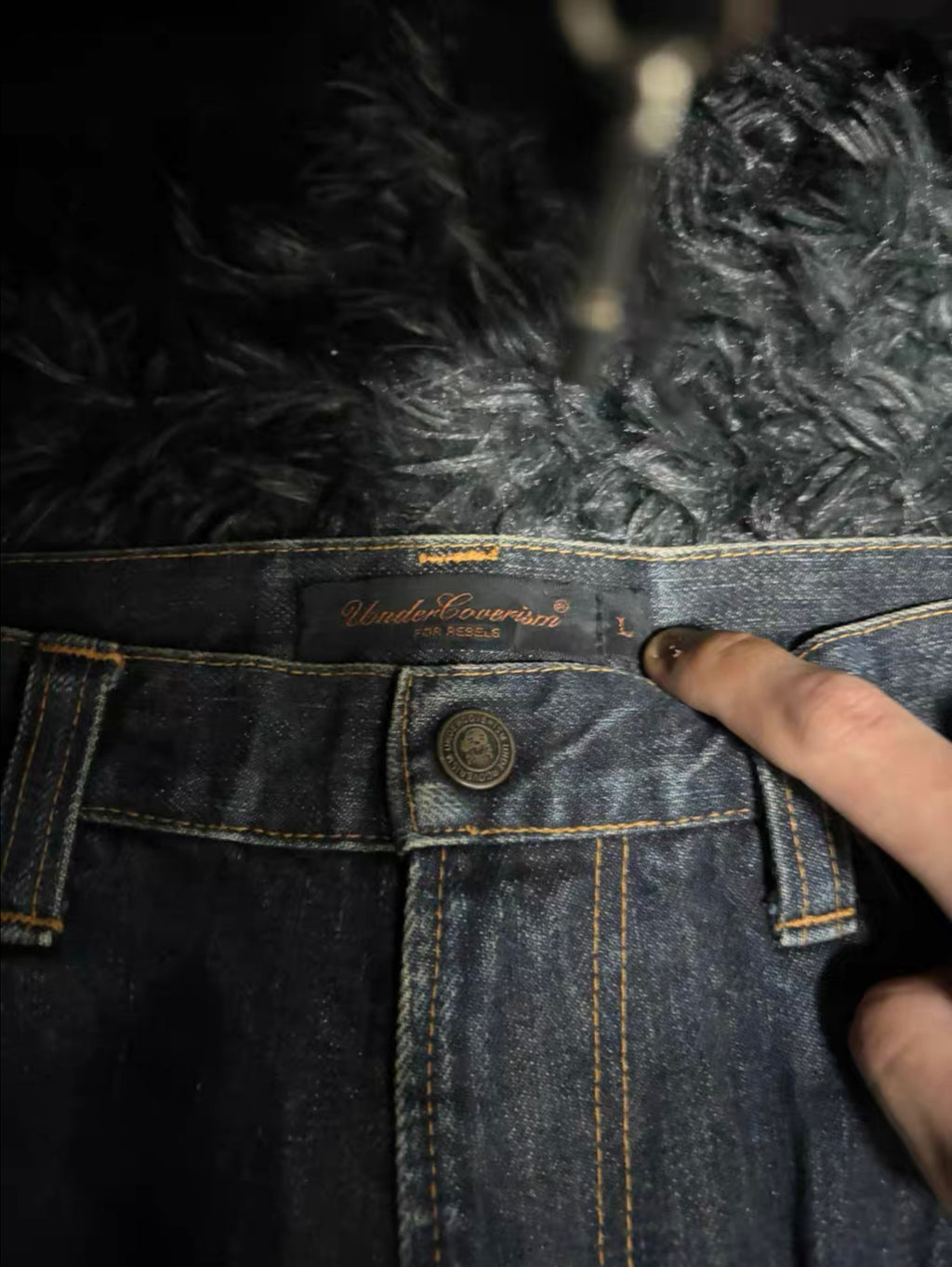 UNDERCOVER 02AW CELL Jeans